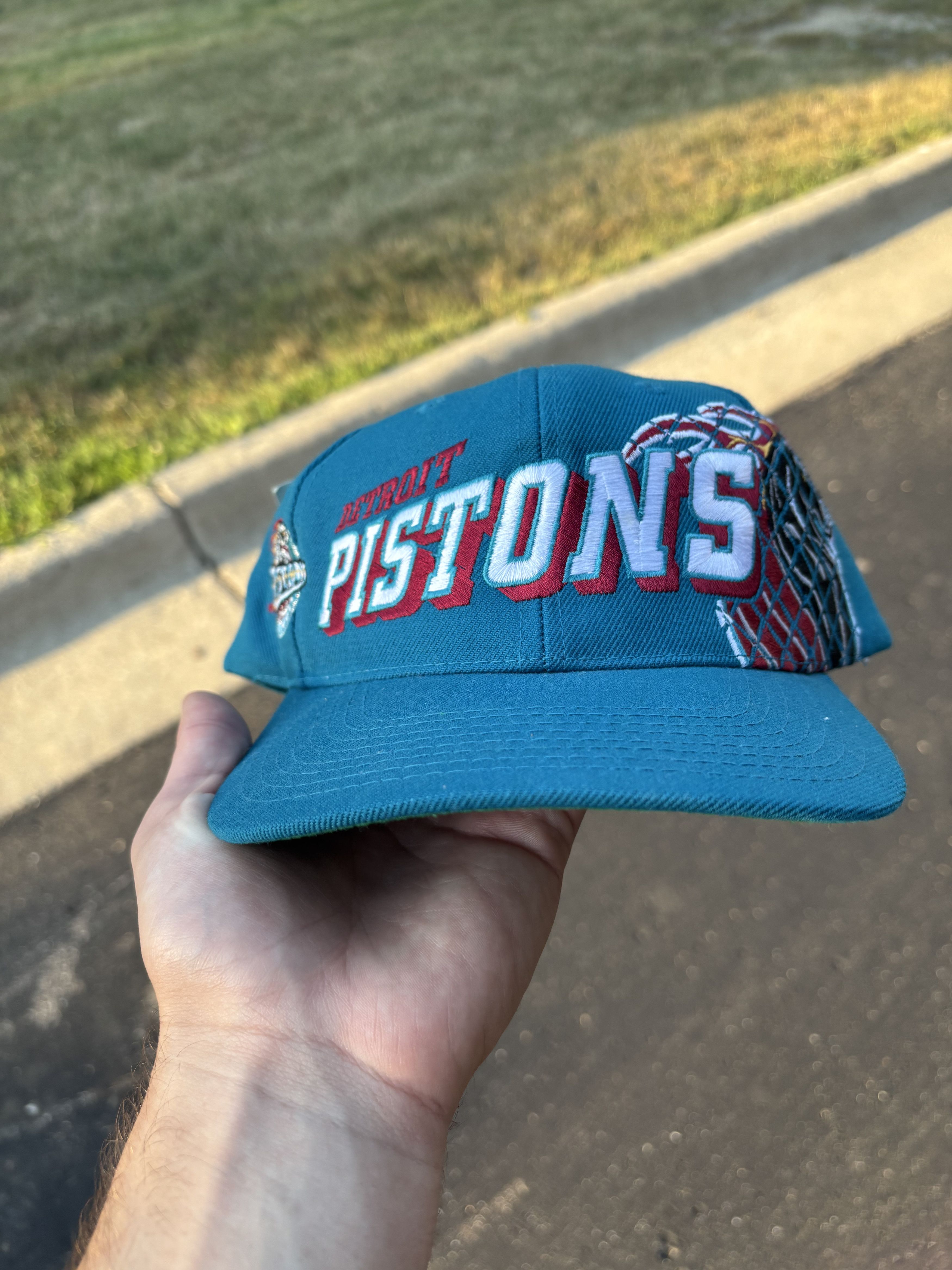 デトロイト・ピストンズ キャップ 90s み*ほ様 NBA 90's キャップ 帽子 デトロイト ピストンズ ヴィンテージ