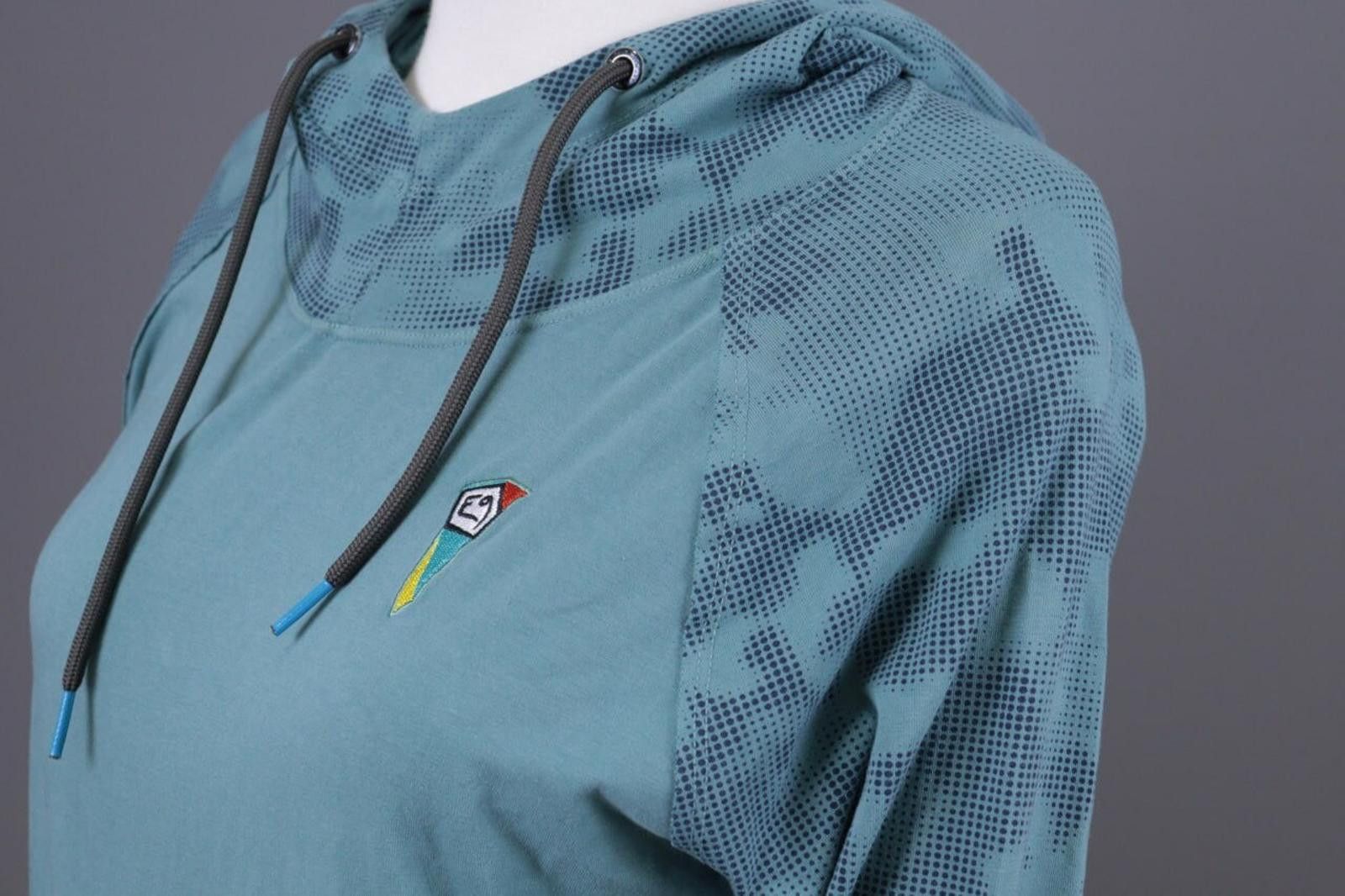 Designer E9 SQU-C Blue Outdoor Climbing Hoodie Sweater Size S Size S / US 4 / IT 40 - 11 Thumbnail