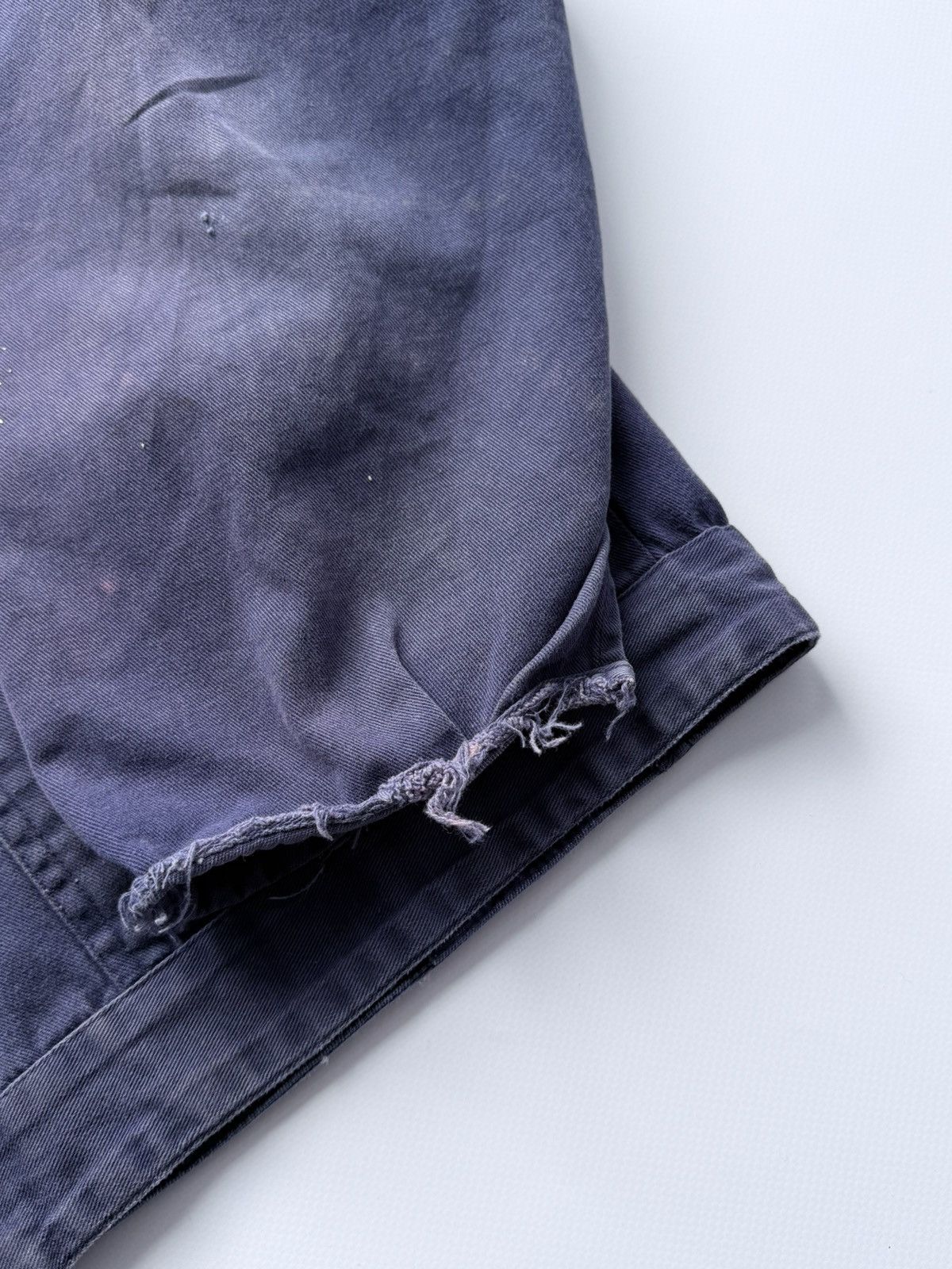 Le Laboureur Vintage 80s French Faded Trashed Snafor Chore Work Jacket Size US XL / EU 56 / 4 - 10 Thumbnail