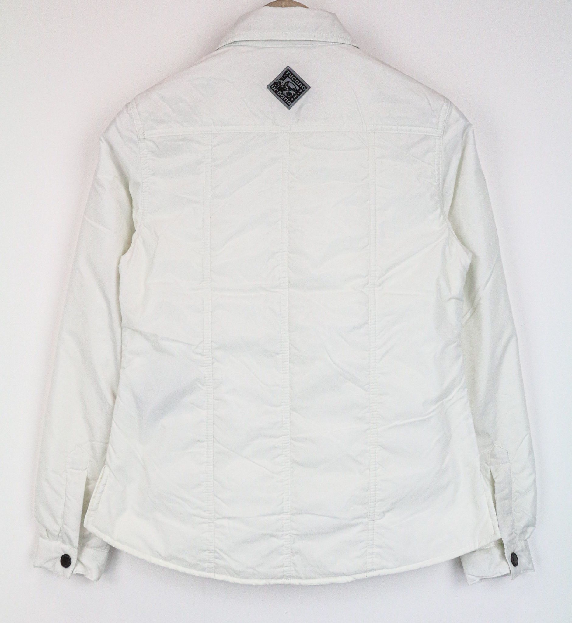 Other LORI XS Off-White Windproof Collared Moto Jacket 75797 Size XS / US 0-2 / IT 36-38 - 2 Thumbnail