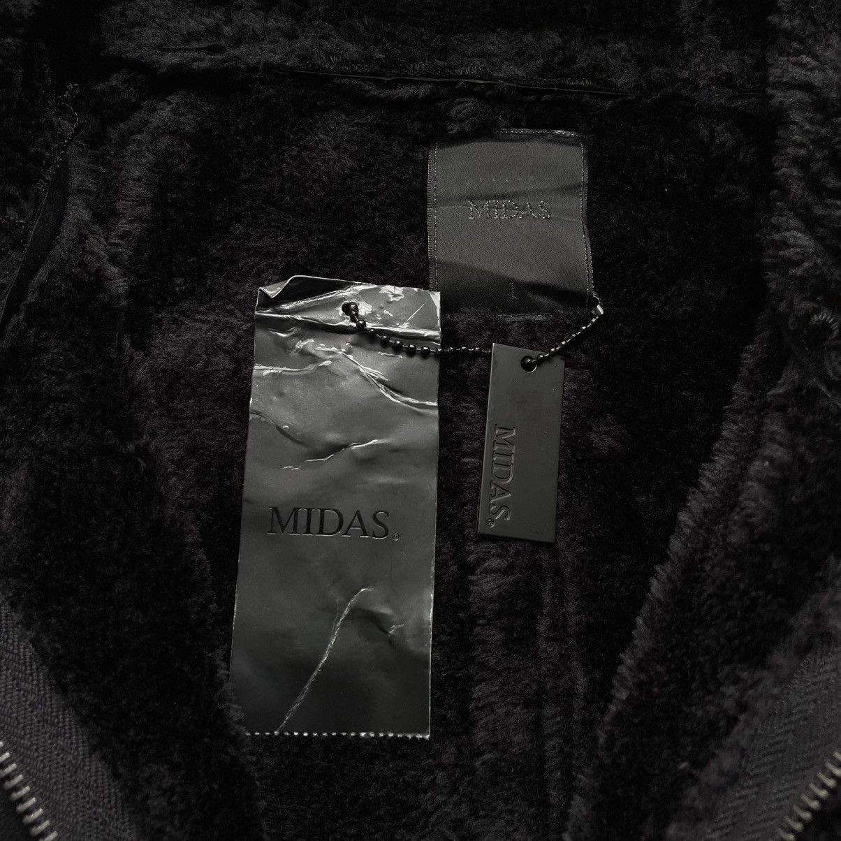 Japanese Brand Vintage Midas Faux Fur Hooded Seditionaries Punk Jacket Size US L / EU 52-54 / 3 - 11 Thumbnail