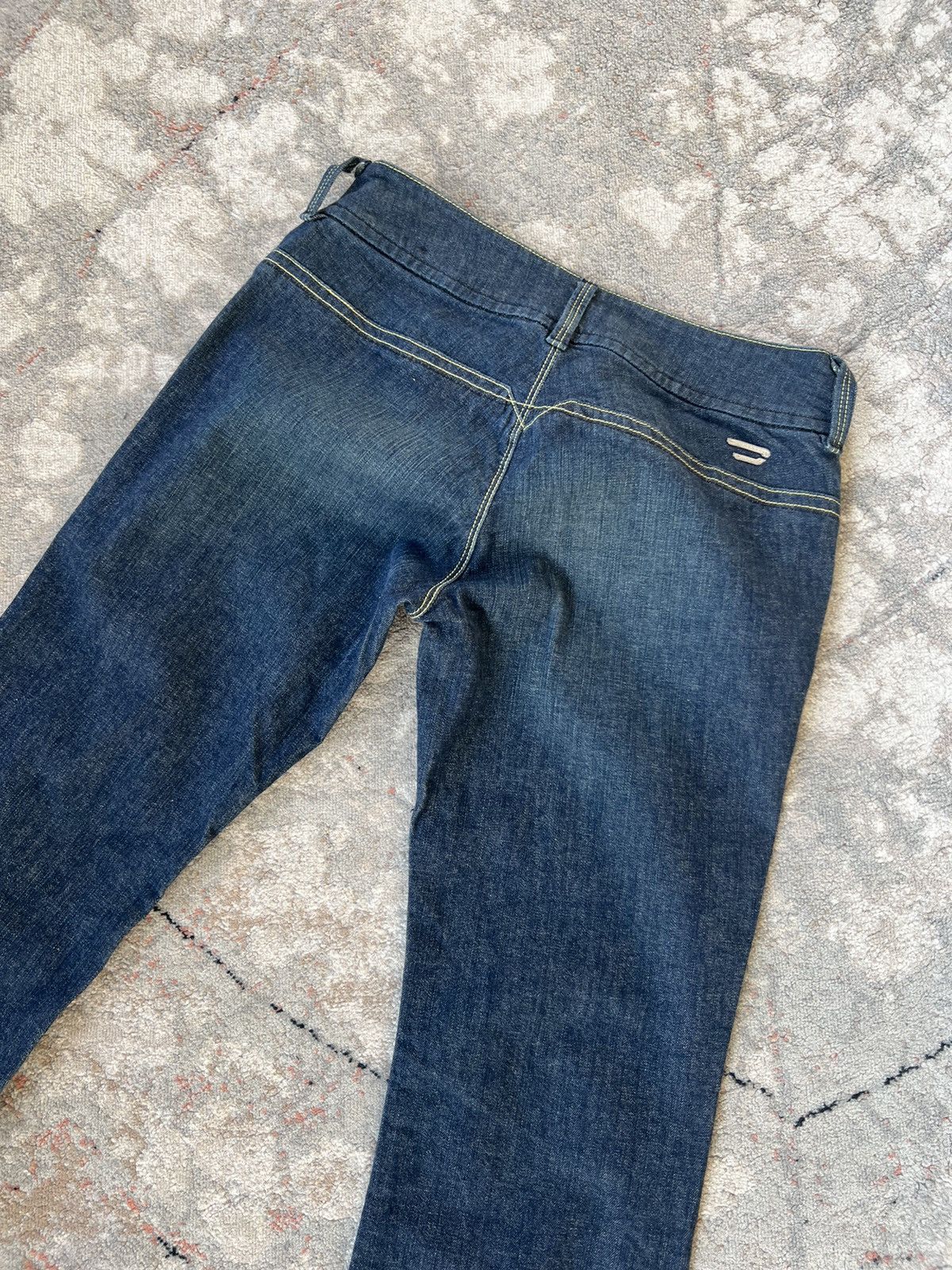 Diesel × Vintage Diesel Y2K Vintage Denim Pants Size 28" / US 6 / IT 42 - 13 Thumbnail