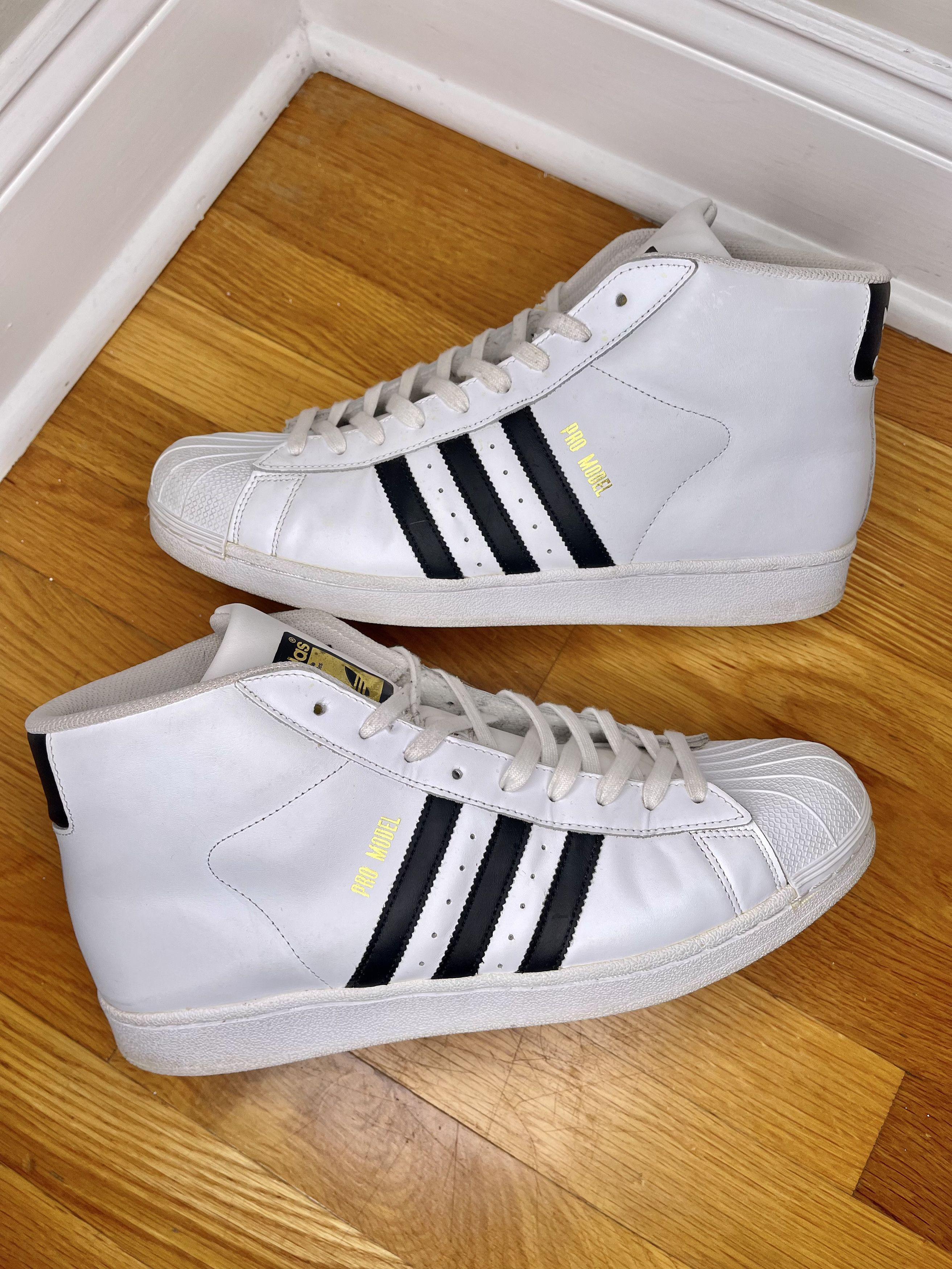 Adidas Adidas OG Pro Model Cloud White 2016 Size US 13 / EU 46 - 4 Thumbnail