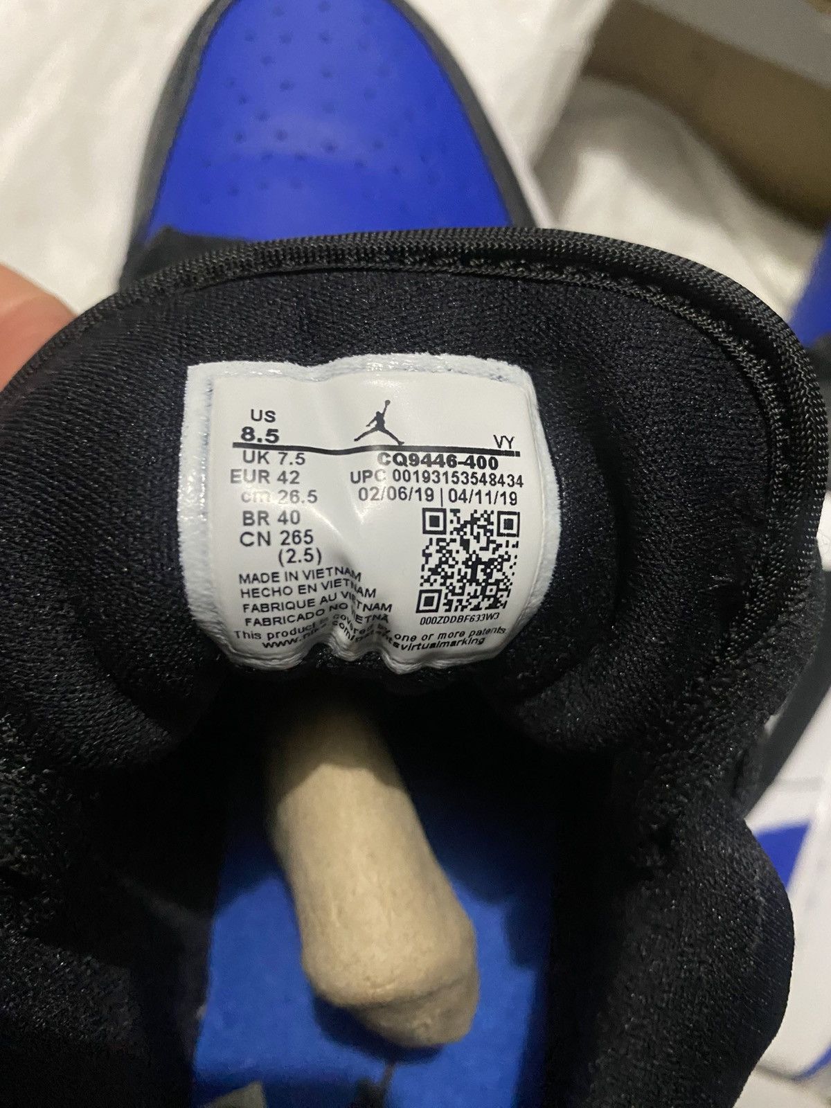 Jordan Brand Jordan 1 Low Size US 8.5 / EU 41-42 - 4 Thumbnail