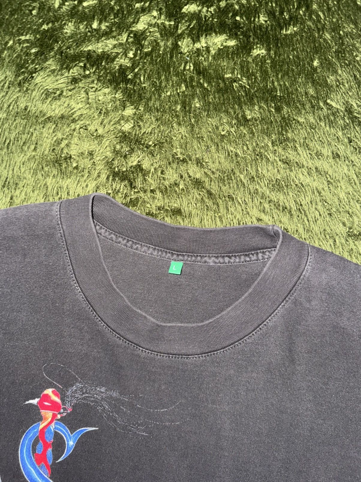 Japanese Brand [L] B.Eautiful SEIKEN Vintage Washed T-Shirt Charcoal Size US L / EU 52-54 / 3 - 7 Thumbnail