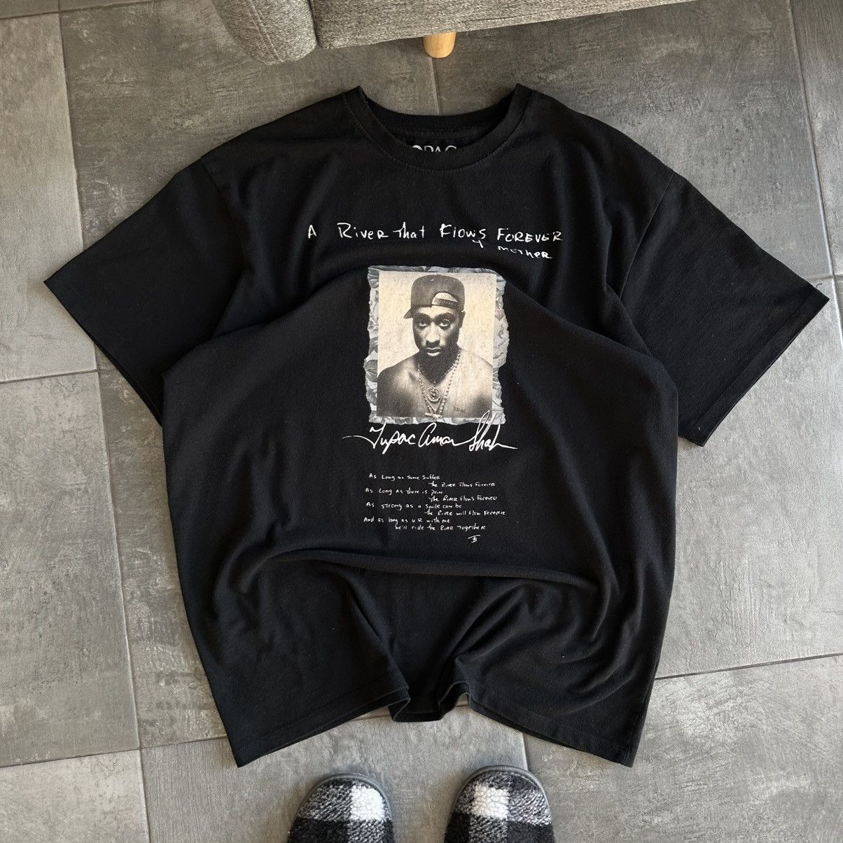 Y/Project Vintage Adult 2Pac T-shirts Two Pack Big Logo Rap Crazy Fif Size US XL / EU 56 / 4 - 1 Thumbnail