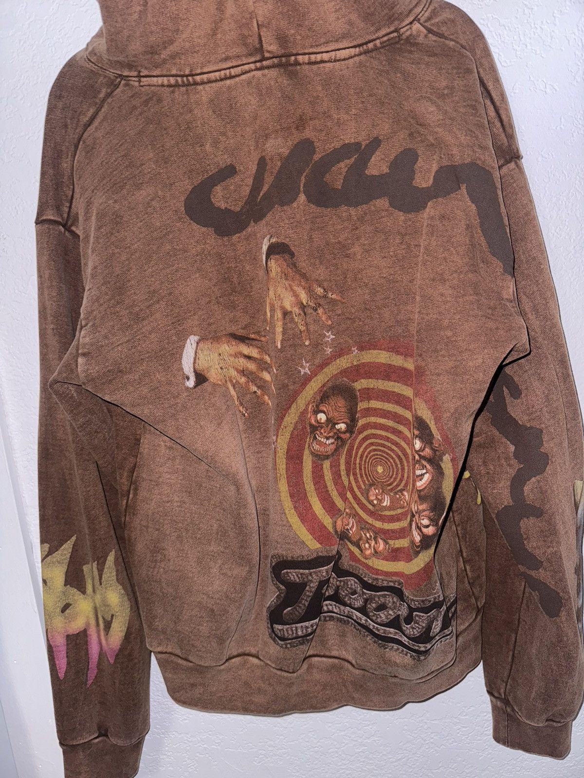 Travis Scott Travis Scott Brown Zip-Up So-Fi Merch Size US L / EU 52-54 / 3 - 11 Thumbnail