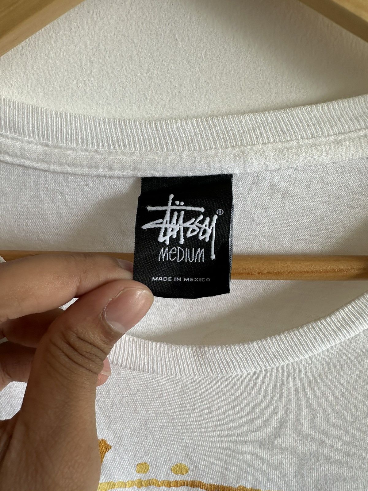 Stussy × Vintage Vintage Stussy World Tour 2 Side Print Streetwear Size US M / EU 48-50 / 2 - 3 Thumbnail