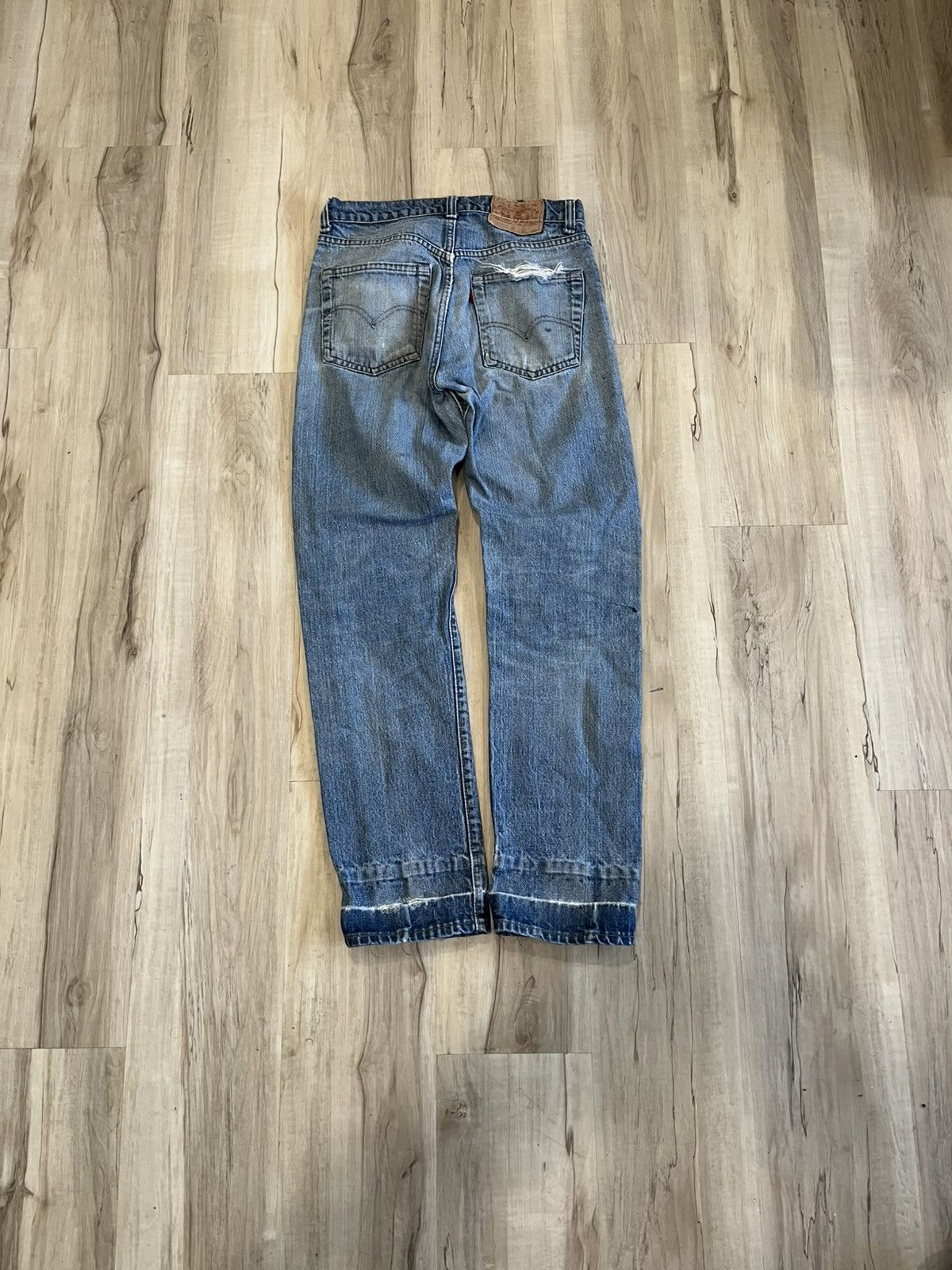 Levi's × Vintage Vintage 80s Levi’s 501 made in USA jeans Size US 28 / EU 44 - 2 Thumbnail