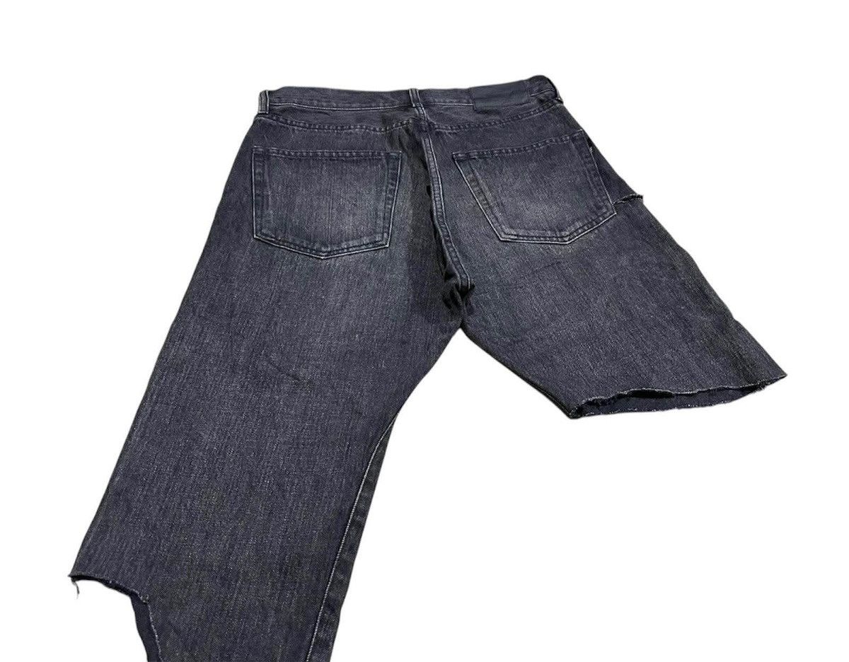 Japanese Brand × Jun Takahashi × Undercover 🔥Sick Undercover Black Denim Cut Off Distressed Size US 32 / EU 48 - 9 Thumbnail