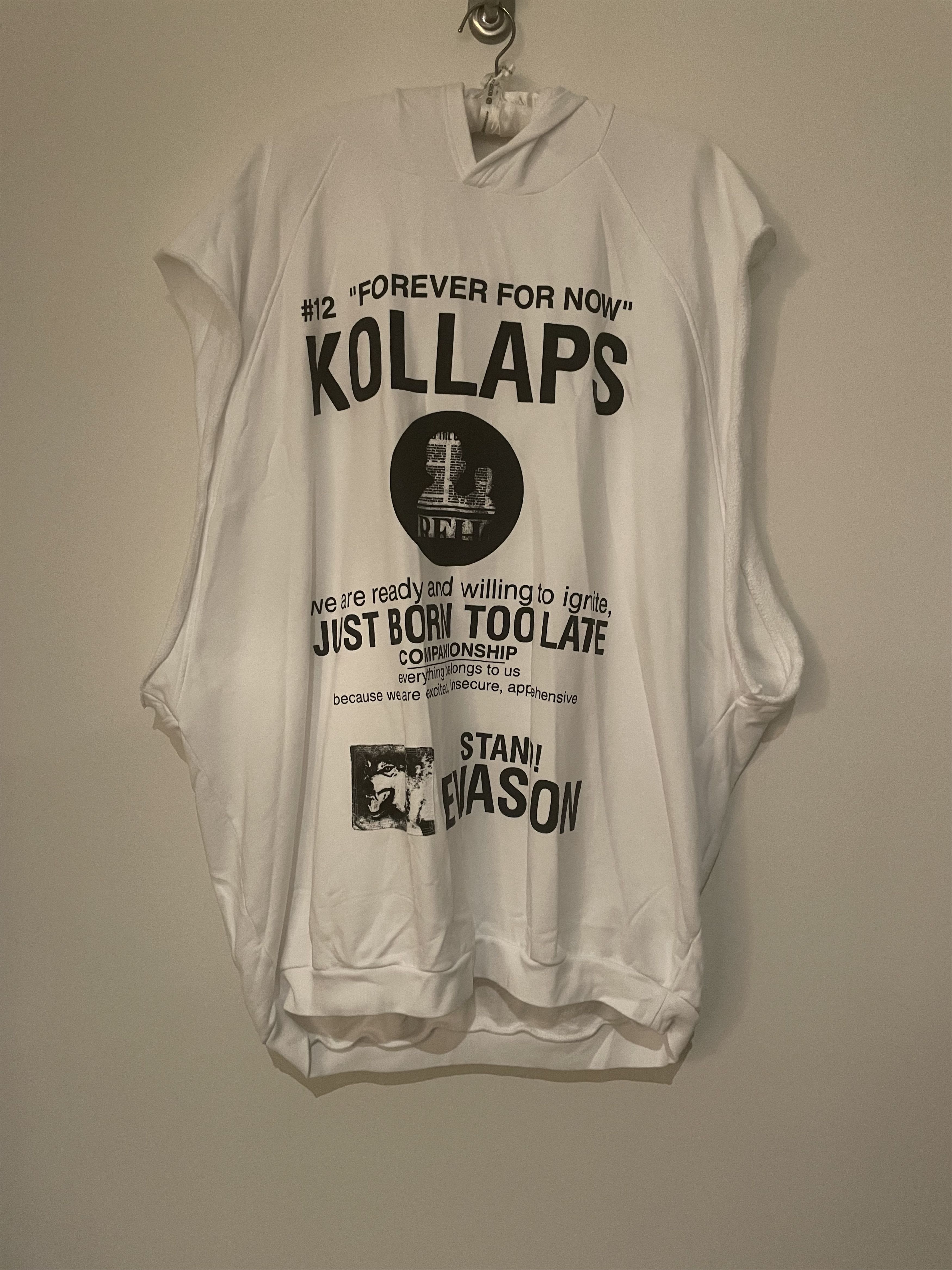 Raf Simons Kollaps Hoodie | Grailed