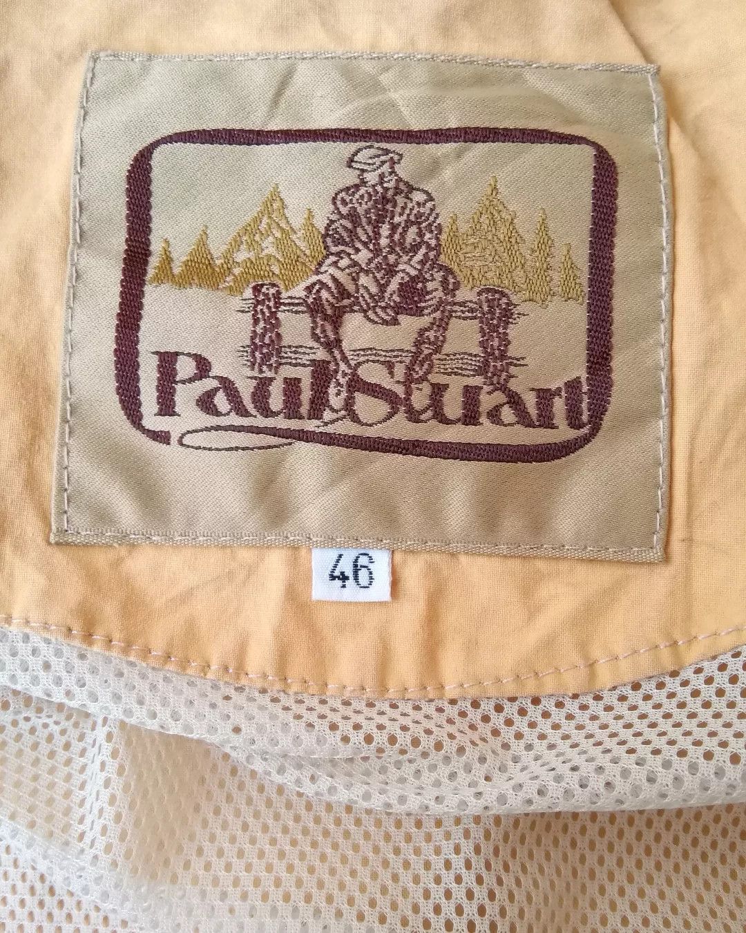 Paul Stuart × Vintage Vintage Paul Stuart Button-Up Zipper Light Jacket Size US L / EU 52-54 / 3 - 10 Thumbnail