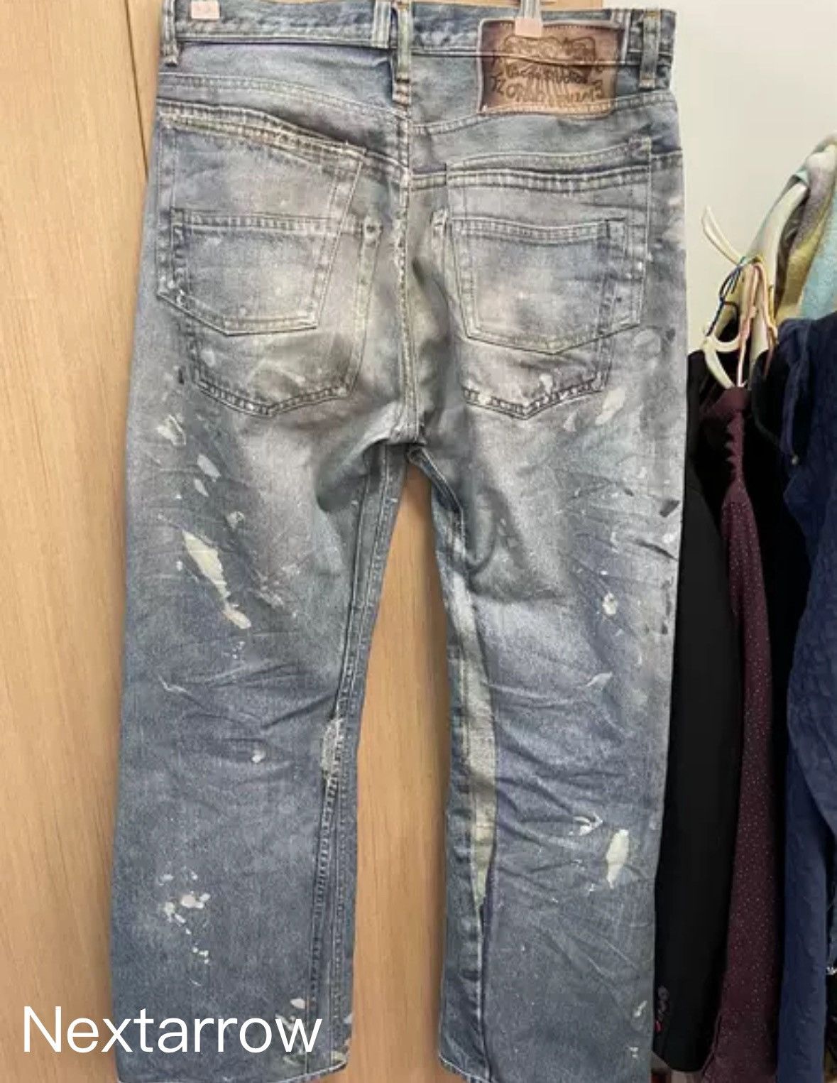 Acne Studios Acne studios Digital print splash-ink jeans Size US 44 / EU 60 - 2 Thumbnail