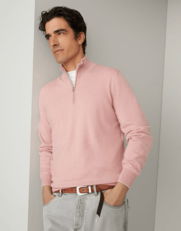 Brunello Cucinelli Cashmere Turtleneck in Pink Size US S / EU 44-46 / 1 - 3 Thumbnail