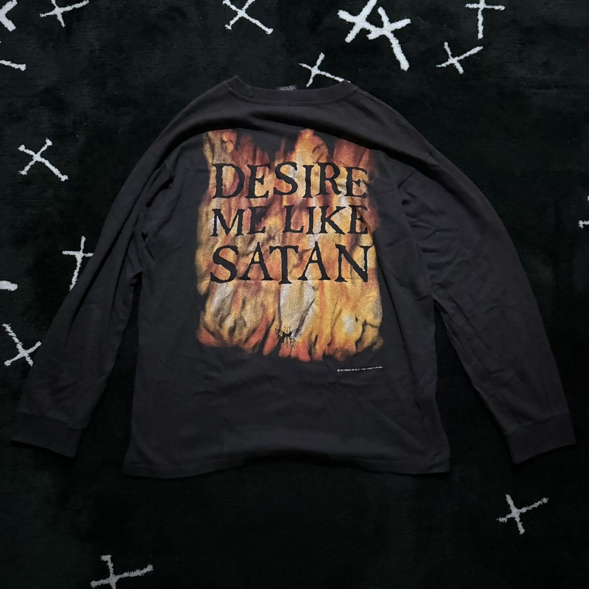 Vintage Cradle of Filth - “Desire me like Satan” Longsleeve Size US XL / EU 56 / 4 - 2 Thumbnail