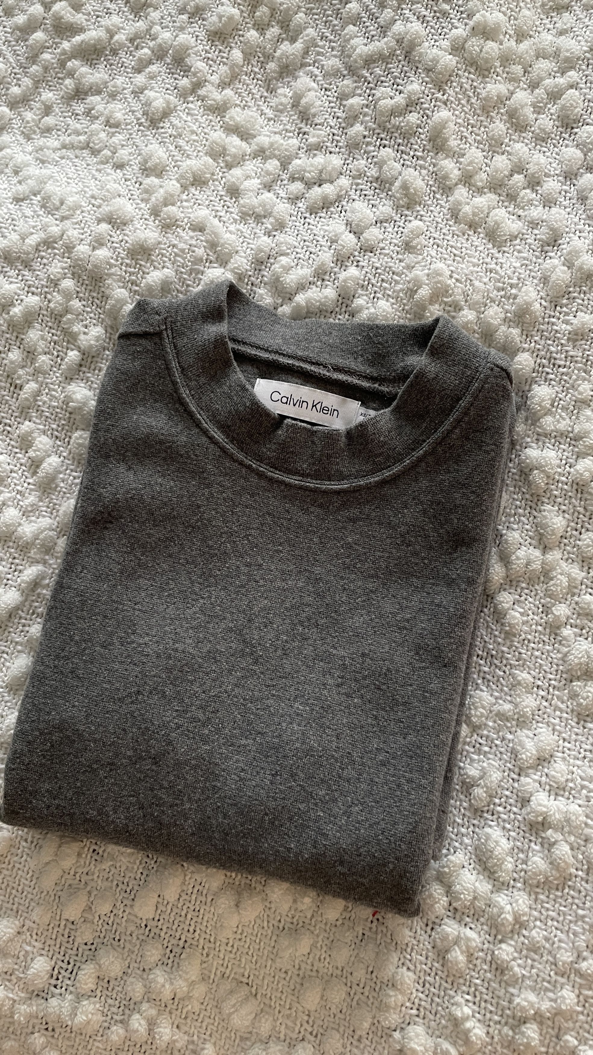 Calvin Klein GREY MINI BODYCON DRESS CALVIN KLEIN (XS) Size XS / US 0-2 / IT 36-38 - 4 Thumbnail