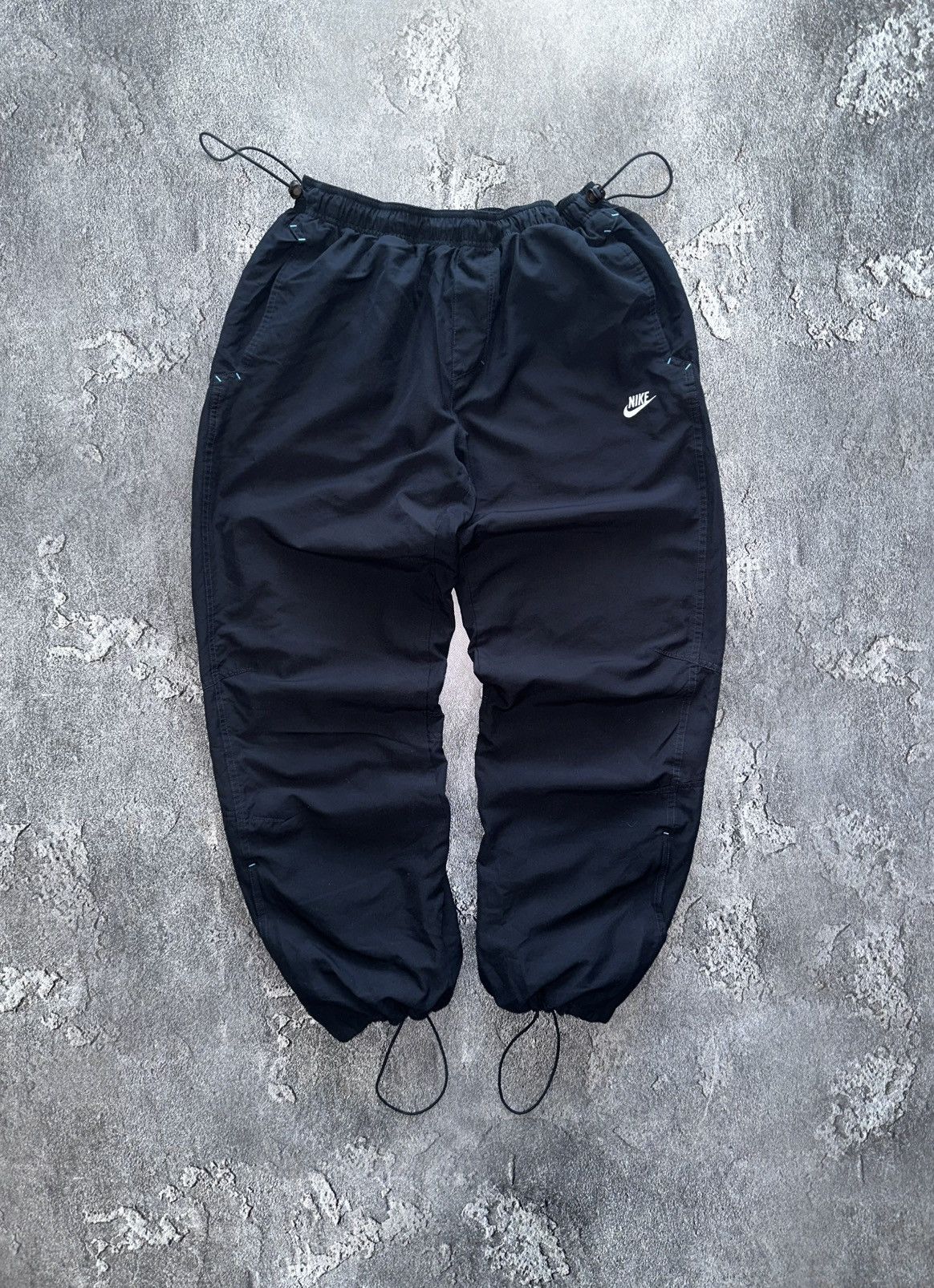 Nike Streetwear Vintage Vintage 90s Nike Track Nylon Pants Joggers sweatpants y2k Grailed