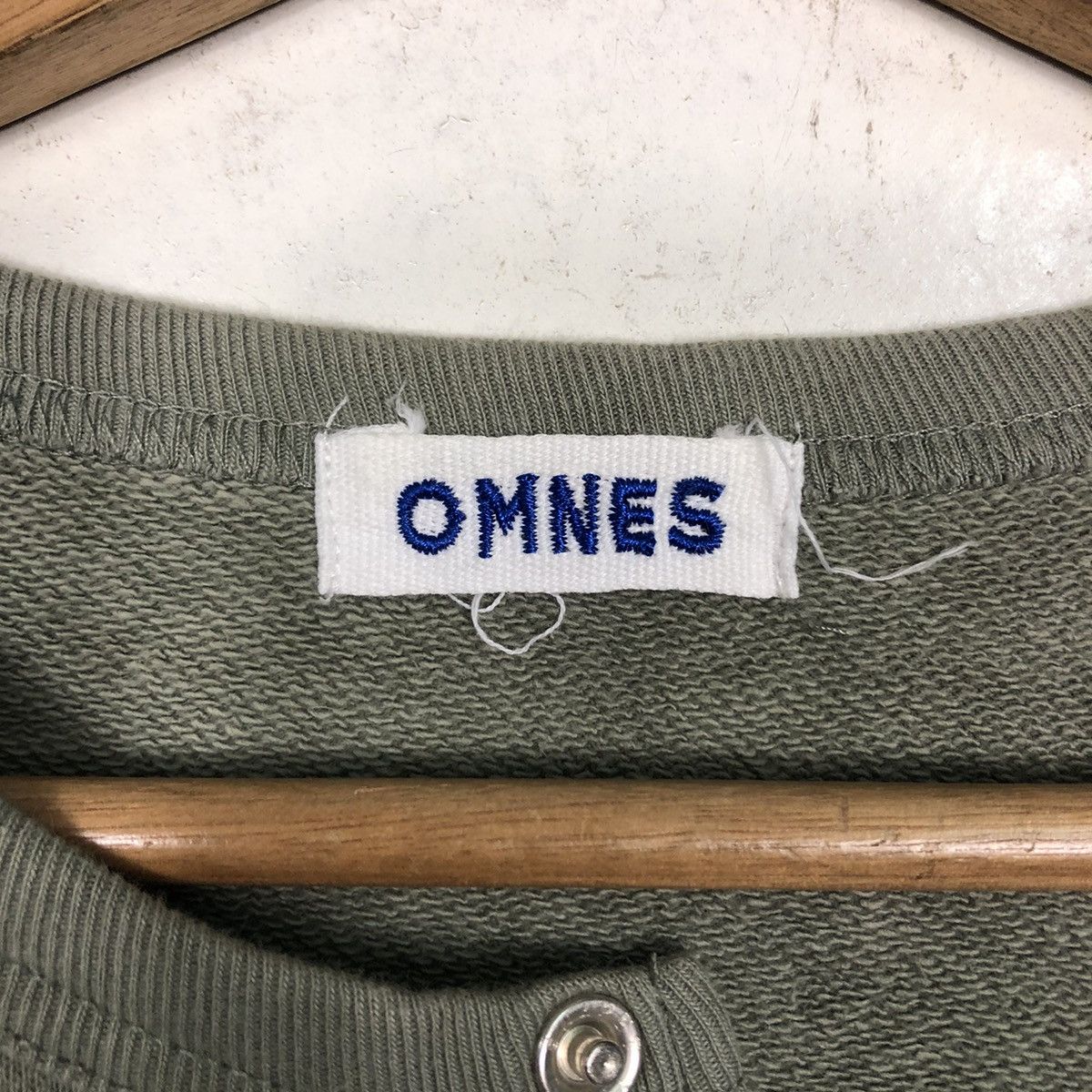 Japanese Brand 📌Rich Green Olive Vintage Cardigan Omnes Issey Miyake Size US M / EU 48-50 / 2 - 18 Thumbnail