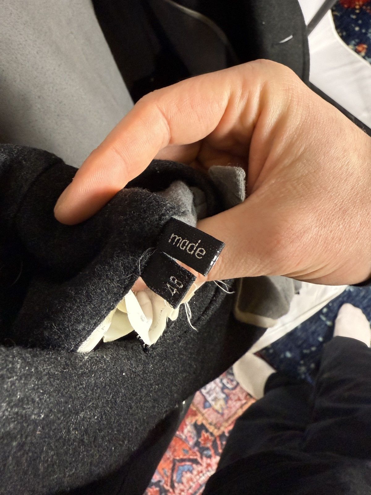 Carol Christian Poell Carol Christian Poell Adjustable Wool Coat – Made in Italy Size US M / EU 48-50 / 2 - 7 Thumbnail