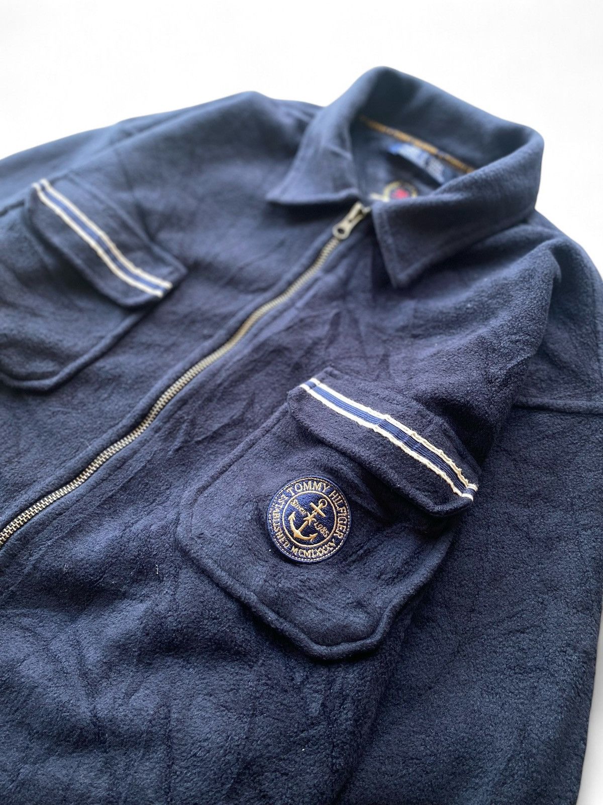 Tommy Hilfiger × Vintage tommy hilfiger fleece outerwear Size US M / EU 48-50 / 2 - 3 Thumbnail
