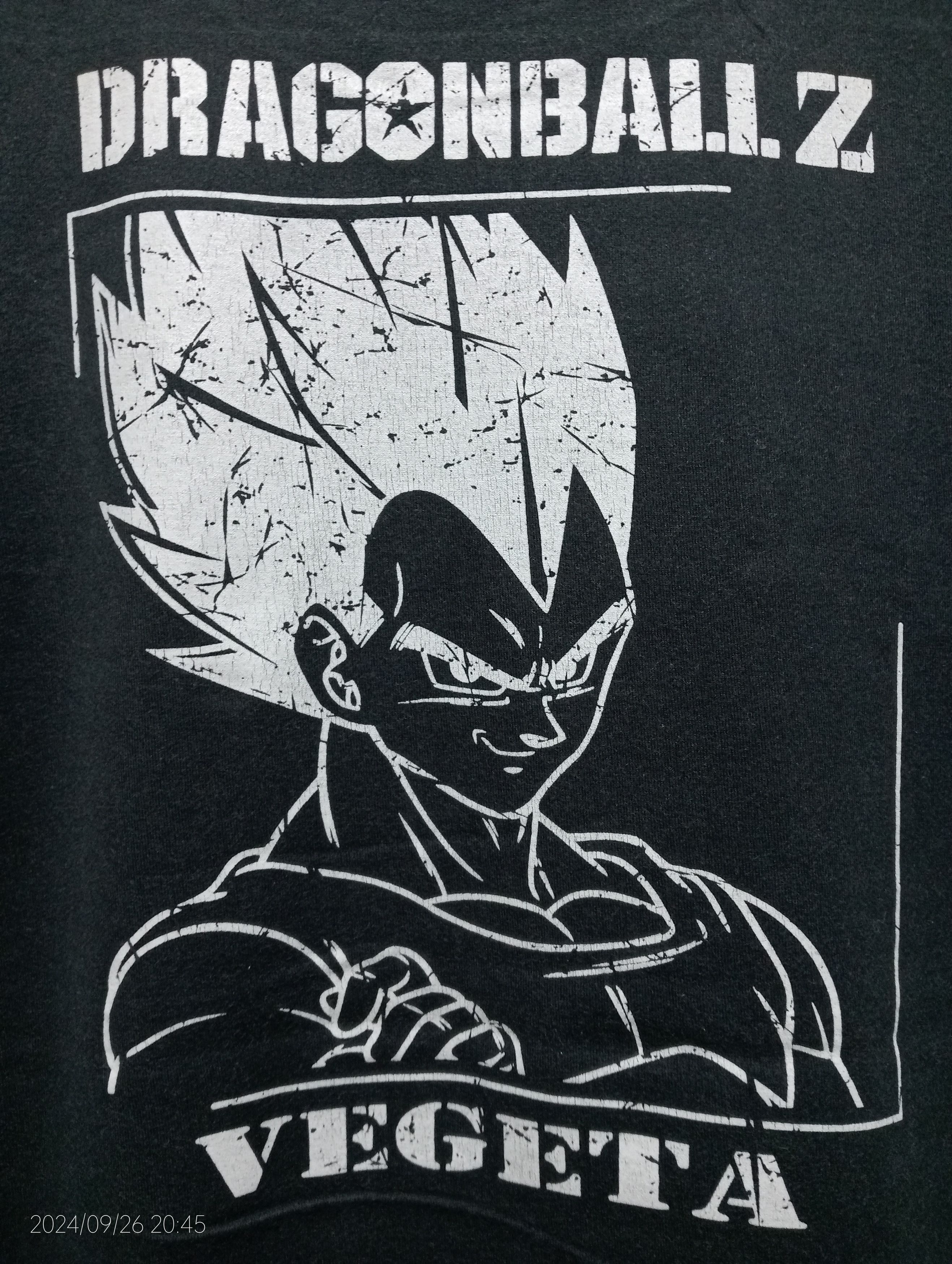 Anime Vintage Anime Dragonball Z Vegeta Tee Very Rare Size US L / EU 52-54 / 3 - 2 Thumbnail