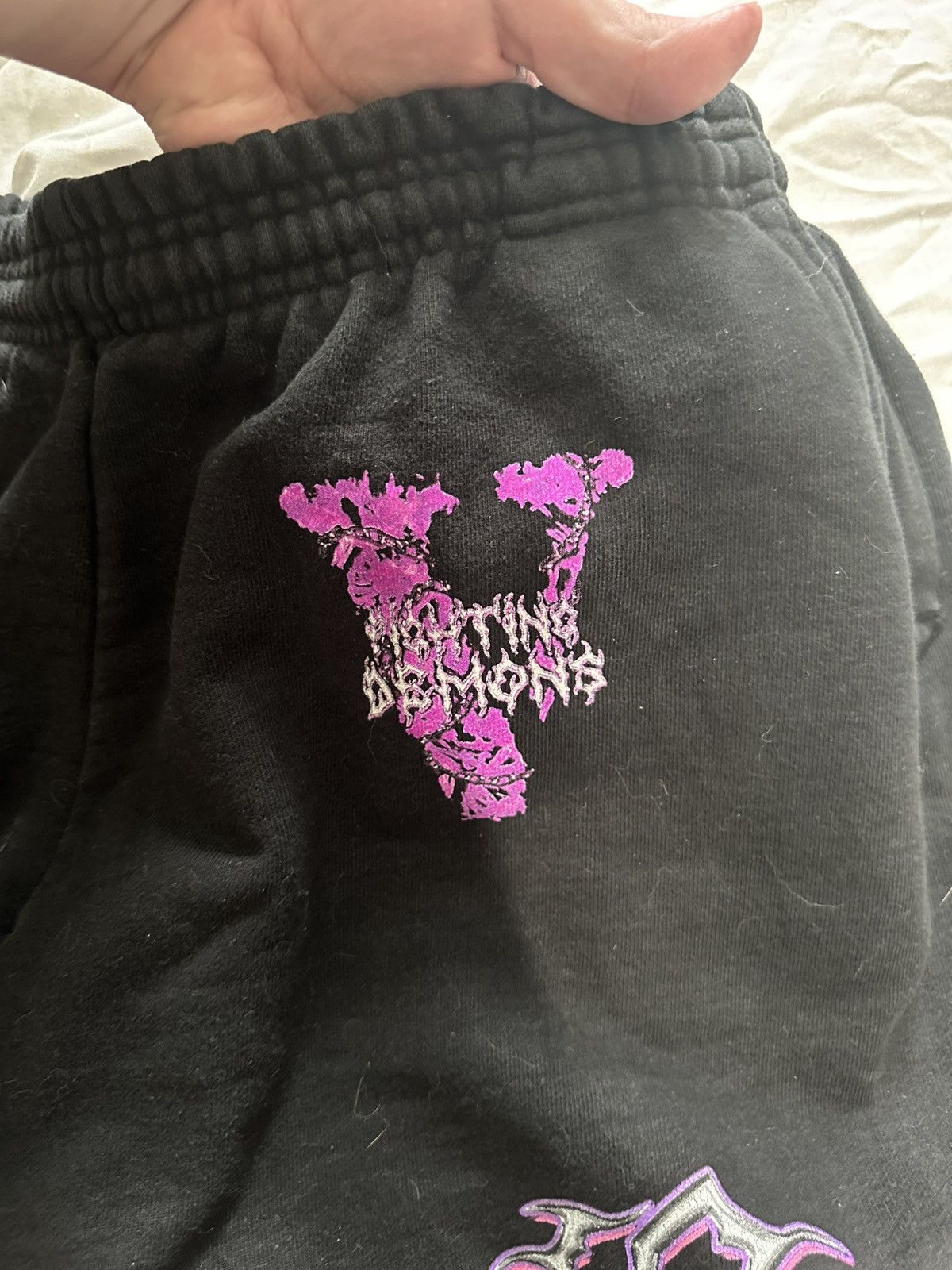 999 Club × Vlone Juice Wrld Vlone Fighting demons pants XL Size US 38 / EU 54 - 2 Thumbnail