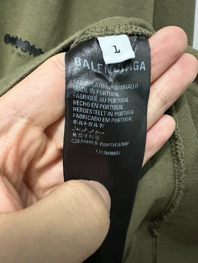 Balenciaga Balenciaga Delete logo short sleeves Size US L / EU 52-54 / 3 - 7 Thumbnail