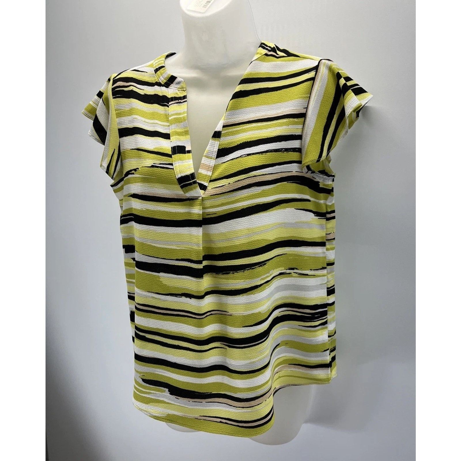 Calvin Klein Calvin Klein Blouse Shirt Top Summer Work Career Size S Size S / US 4 / IT 40 - 3 Thumbnail