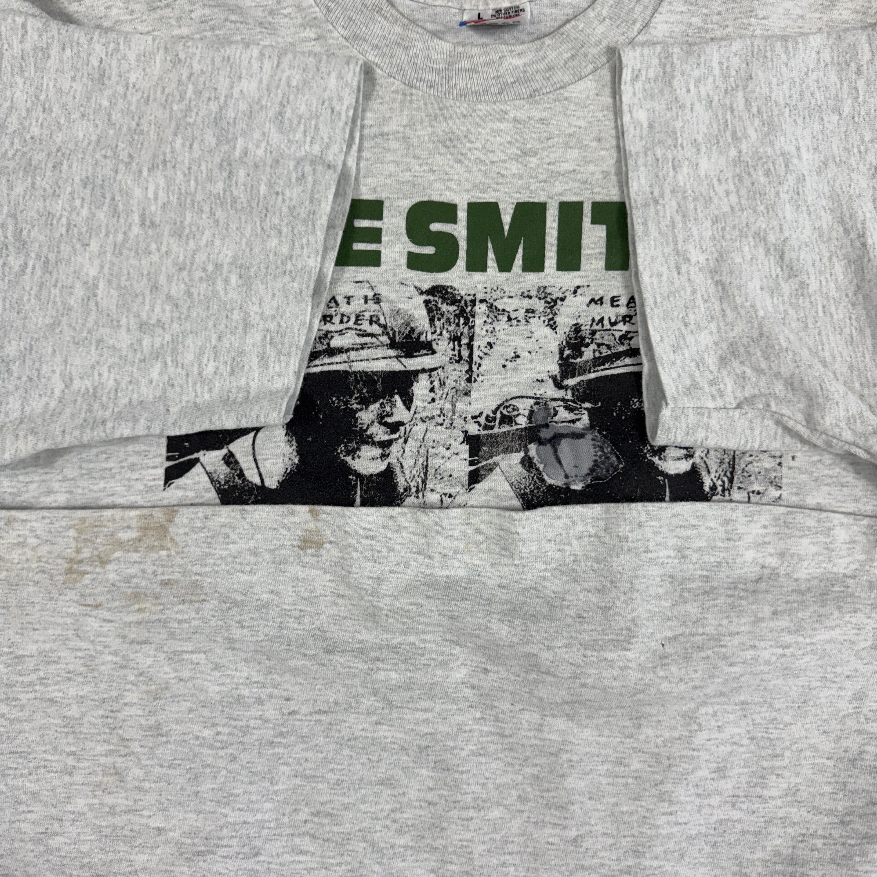 Band Tees Vintage 90s The Smiths Tee "Meat is Murder" Size US L / EU 52-54 / 3 - 8 Thumbnail