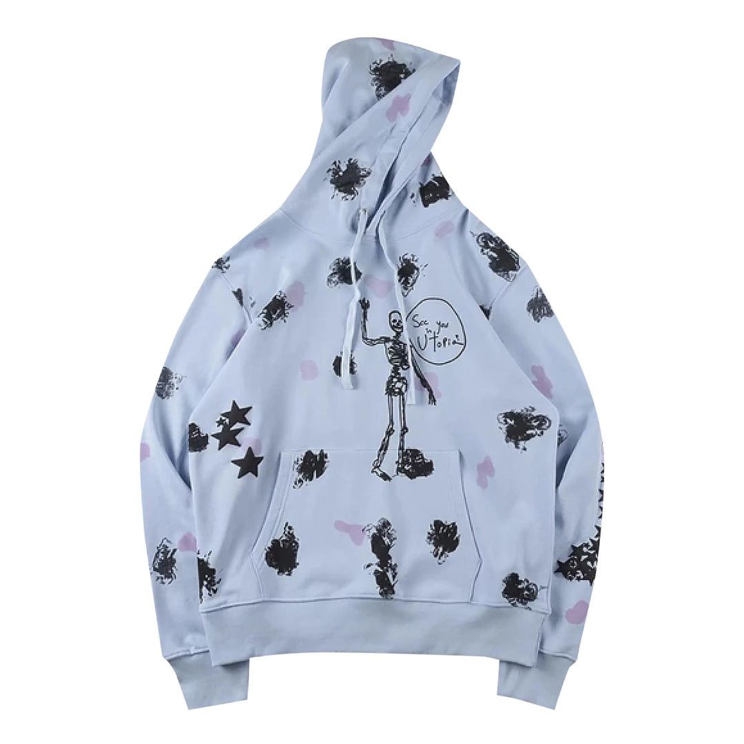Travis Scott Cactus Jack by See You In Utopia Hoodie 'Tie Dye' Size US XL / EU 56 / 4 - 1 Thumbnail