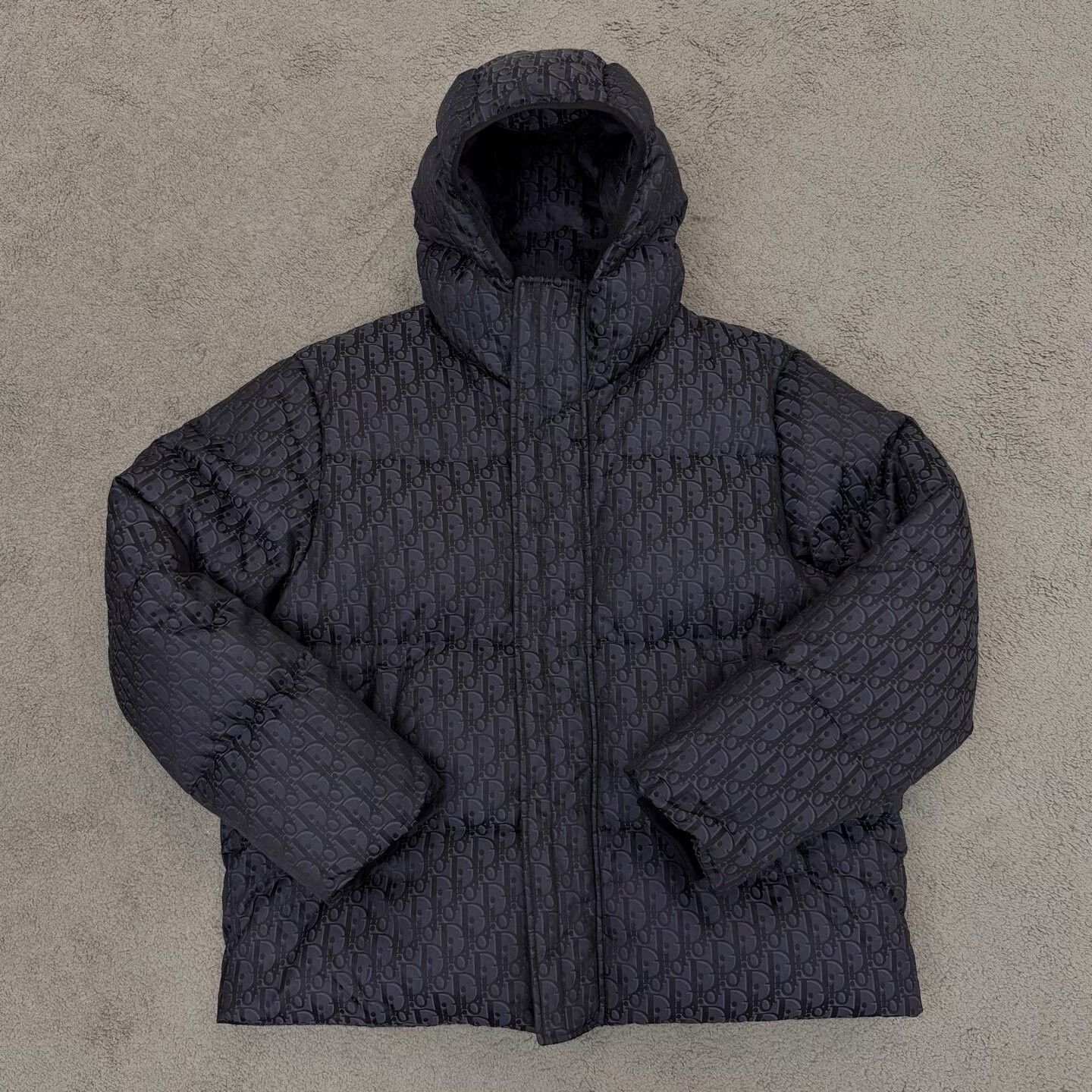 Dior Dior SS26 Spring Oblique Print Quilted Down Jacket Size US L / EU 52-54 / 3 - 1 Thumbnail