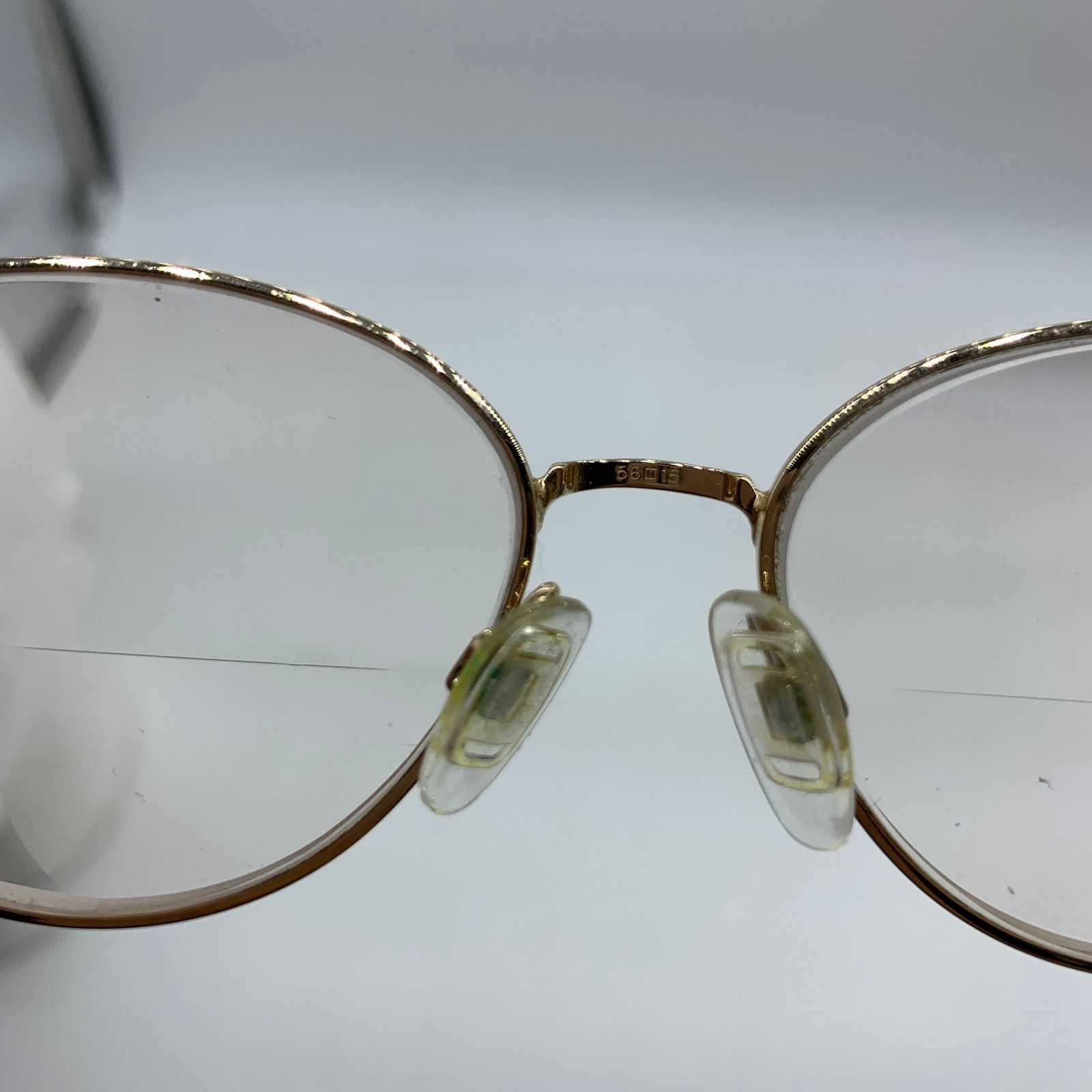 Other Women's Prescription Gold Color Glasses 56 15 Size ONE SIZE - 13 Thumbnail