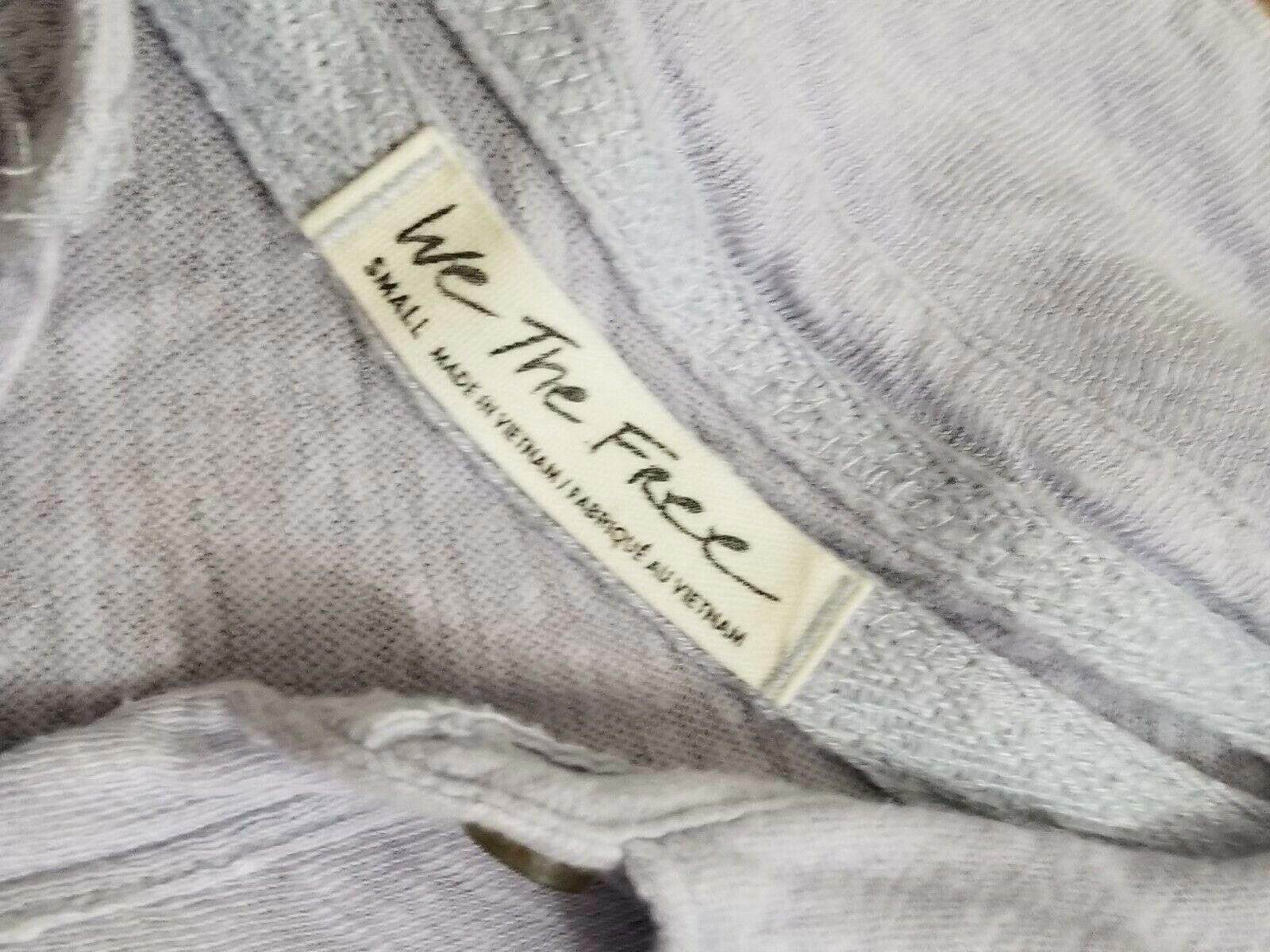 Designer We The Free Top Size Small Lavender Purple Button Down Linen Size S / US 4 / IT 40 - 6 Thumbnail