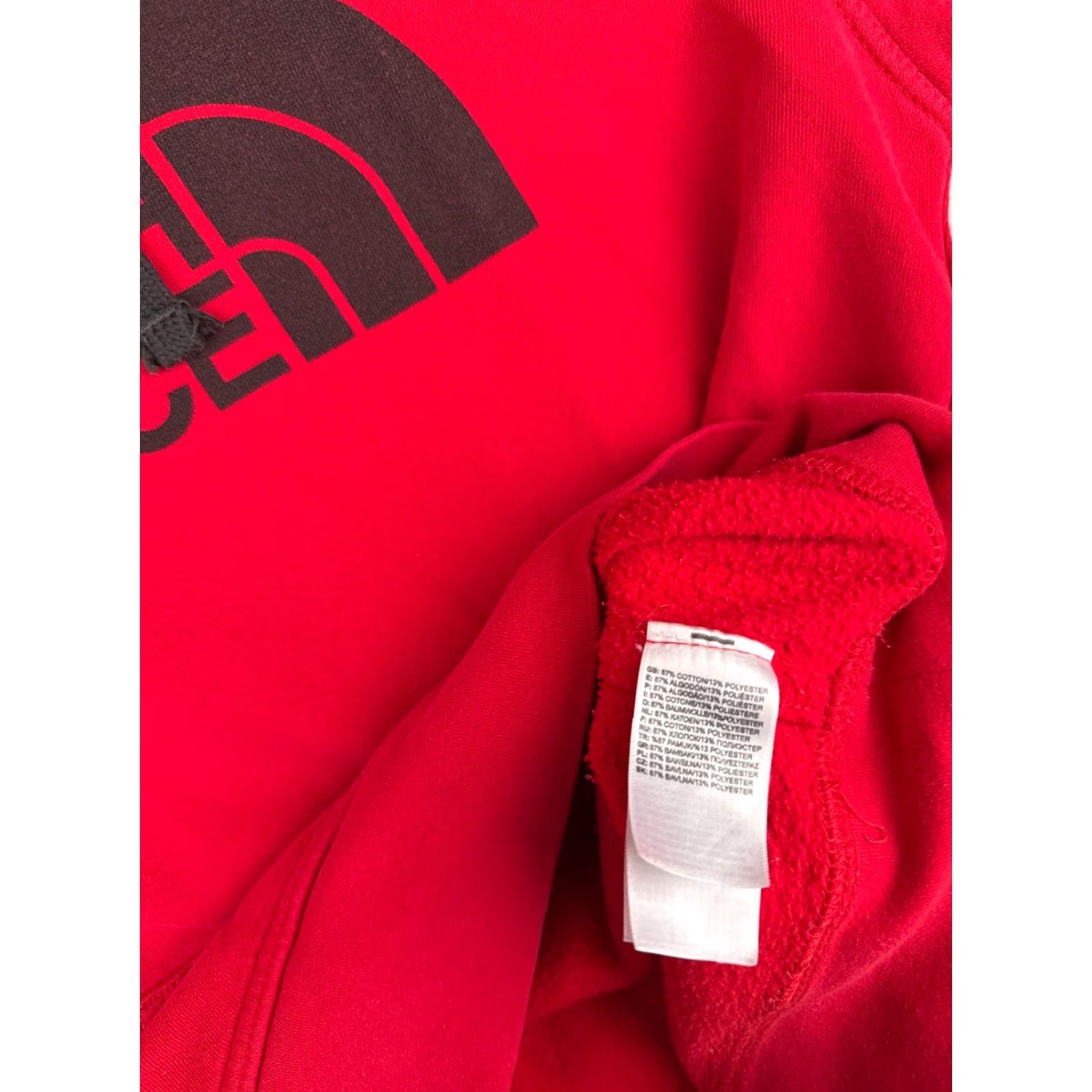 The North Face The North Face Hoodie Men Small Red Pullover Pocket Cotton Blend Size US S / EU 44-46 / 1 - 7 Thumbnail