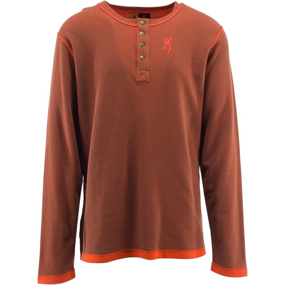 Other Browning Thermal Reversible Gannett Shirt Men's Orange Size US XL / EU 56 / 4 - 1 Thumbnail