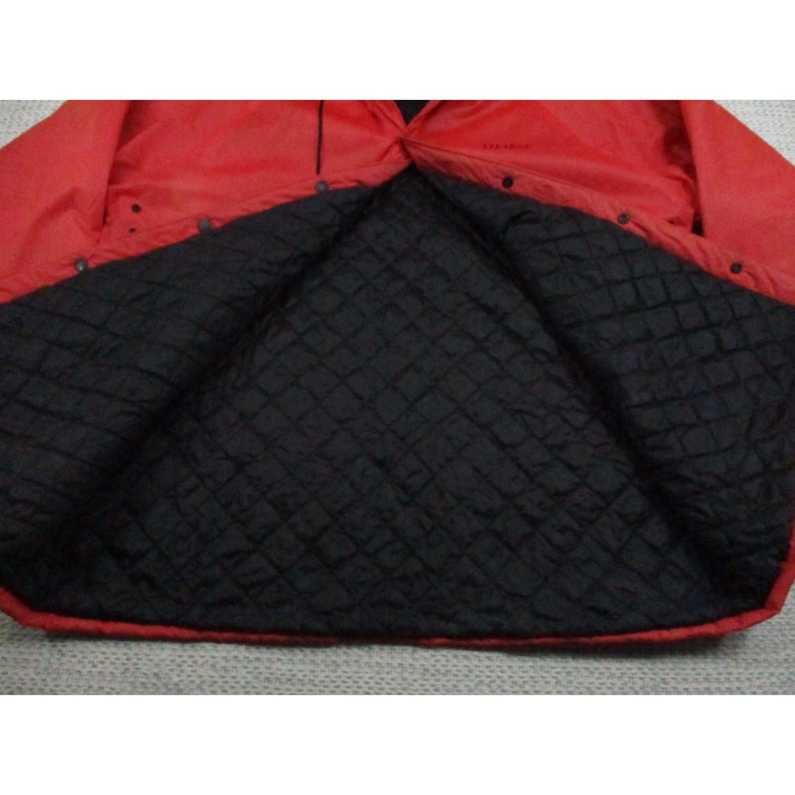 Vintage VINTAGE Stearns Jacket Mens Medium Red Dry Wear Hooded Insulated Rain Coat Outdoor Size US M / EU 48-50 / 2 - 7 Thumbnail