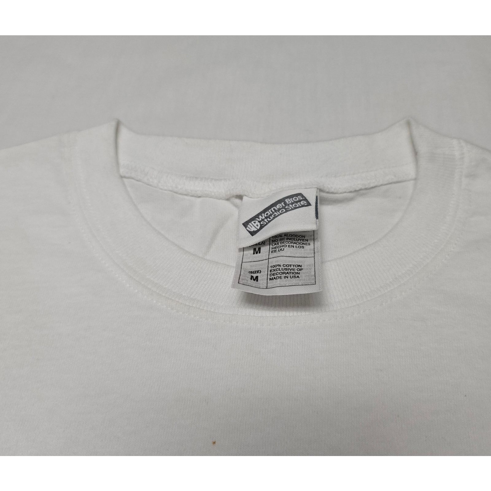 Warner Bros Vintage Superman Sleeveles Shirt M Man Of Steel White Tee Size US M / EU 48-50 / 2 - 7 Thumbnail