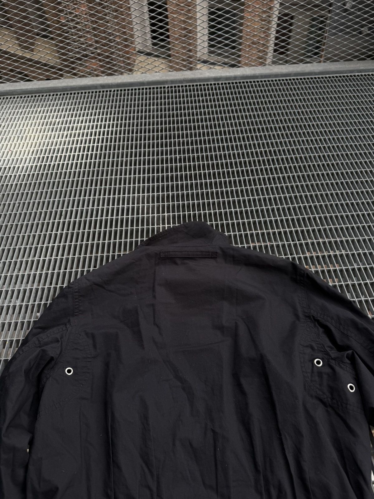 Prada Vintage 00s Prada Nylon Biker Jacket Size US S / EU 44-46 / 1 - 22 Thumbnail