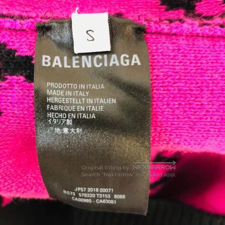 Balenciaga Balenciaga Logo Print Sweater S. Size US S / EU 44-46 / 1 - 4 Thumbnail