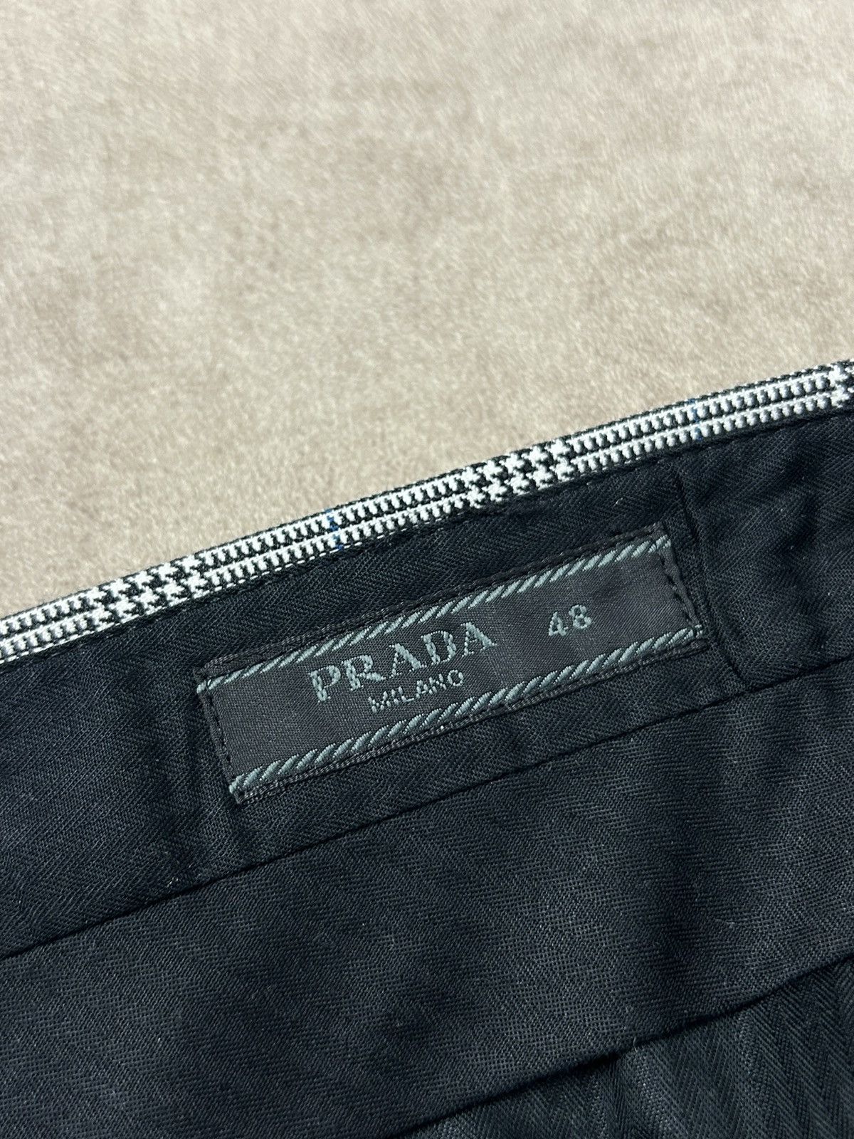 Prada PRADA Classic Wool Silk Trousers Pants – Size 48 Size US 32 / EU 48 - 11 Thumbnail