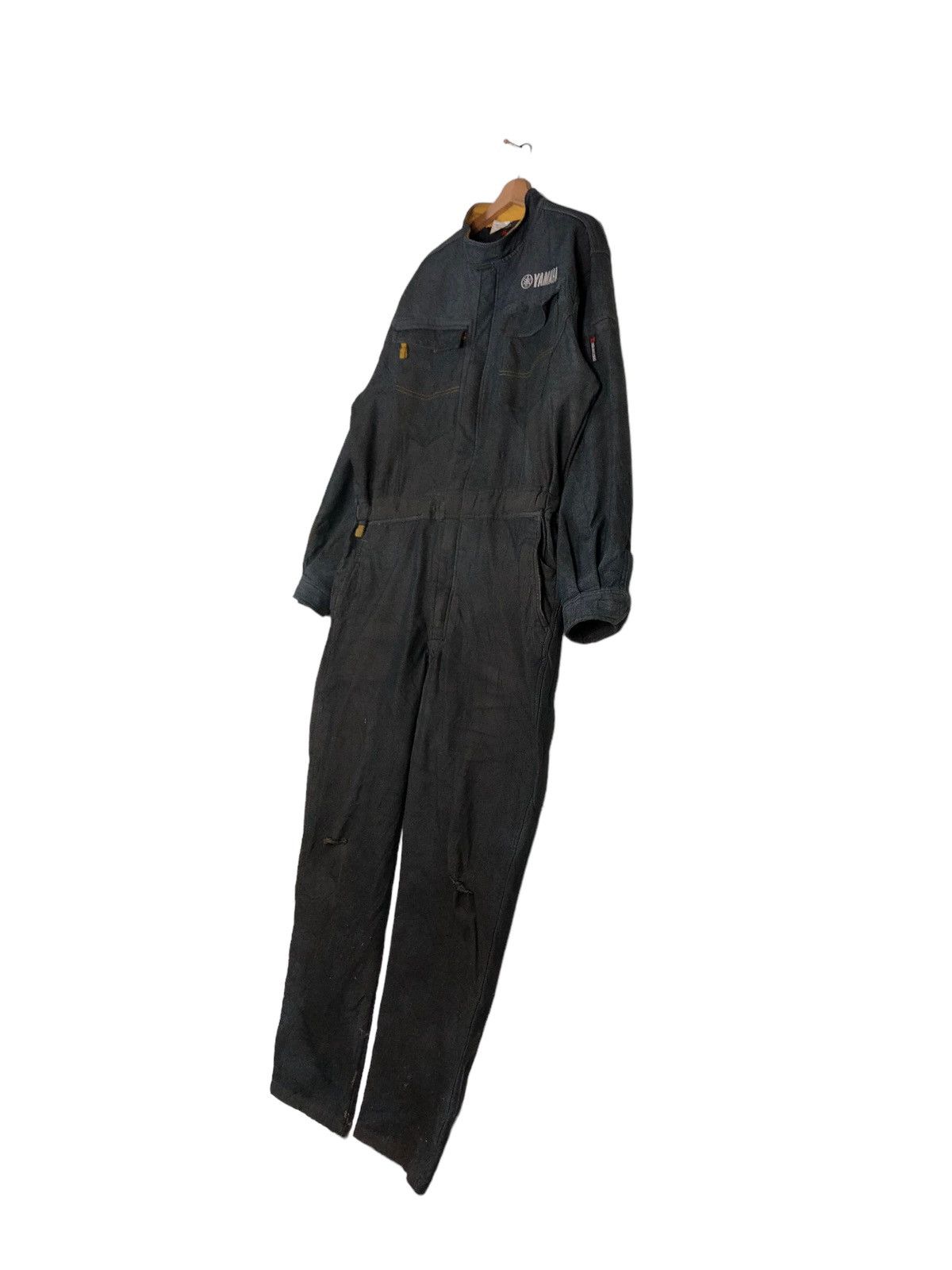 Japanese Brand 🔥Vintage Racing Wear Jumpsuits Yamaha Big Logo Motorcross Size US 40 / EU 56 - 2 Thumbnail