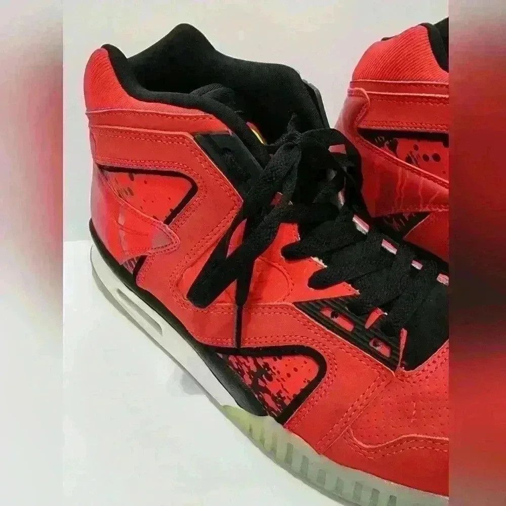Nike Nike Mens Air Tech Challenge Hybrid II Chilling Red Andre A Size US 9 / EU 42 - 6 Thumbnail