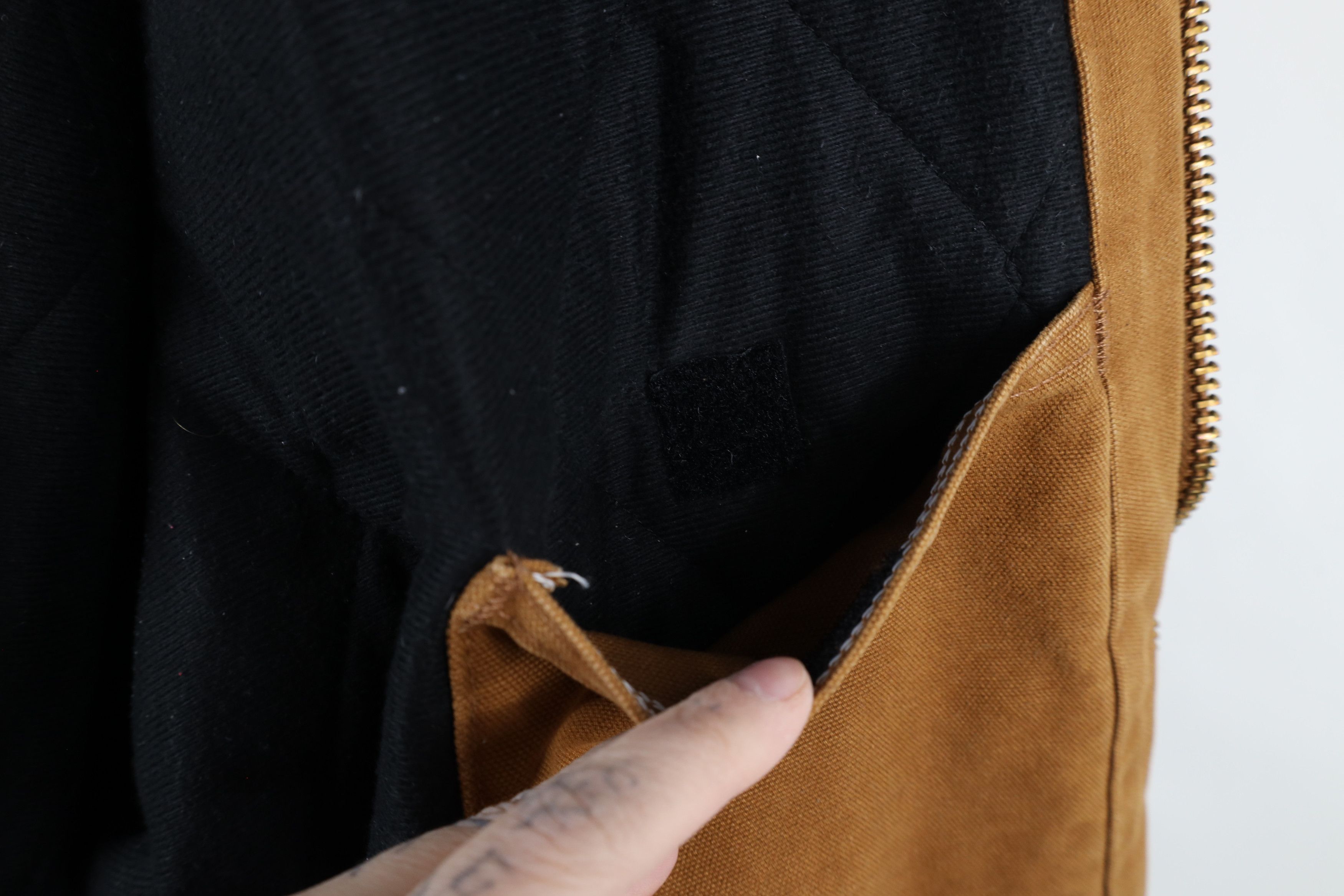 Carhartt × Vintage Vintage Y2K Carhartt Maintenance Canvas Hooded Jacket Size US XXL / EU 58 / 5 - 13 Thumbnail