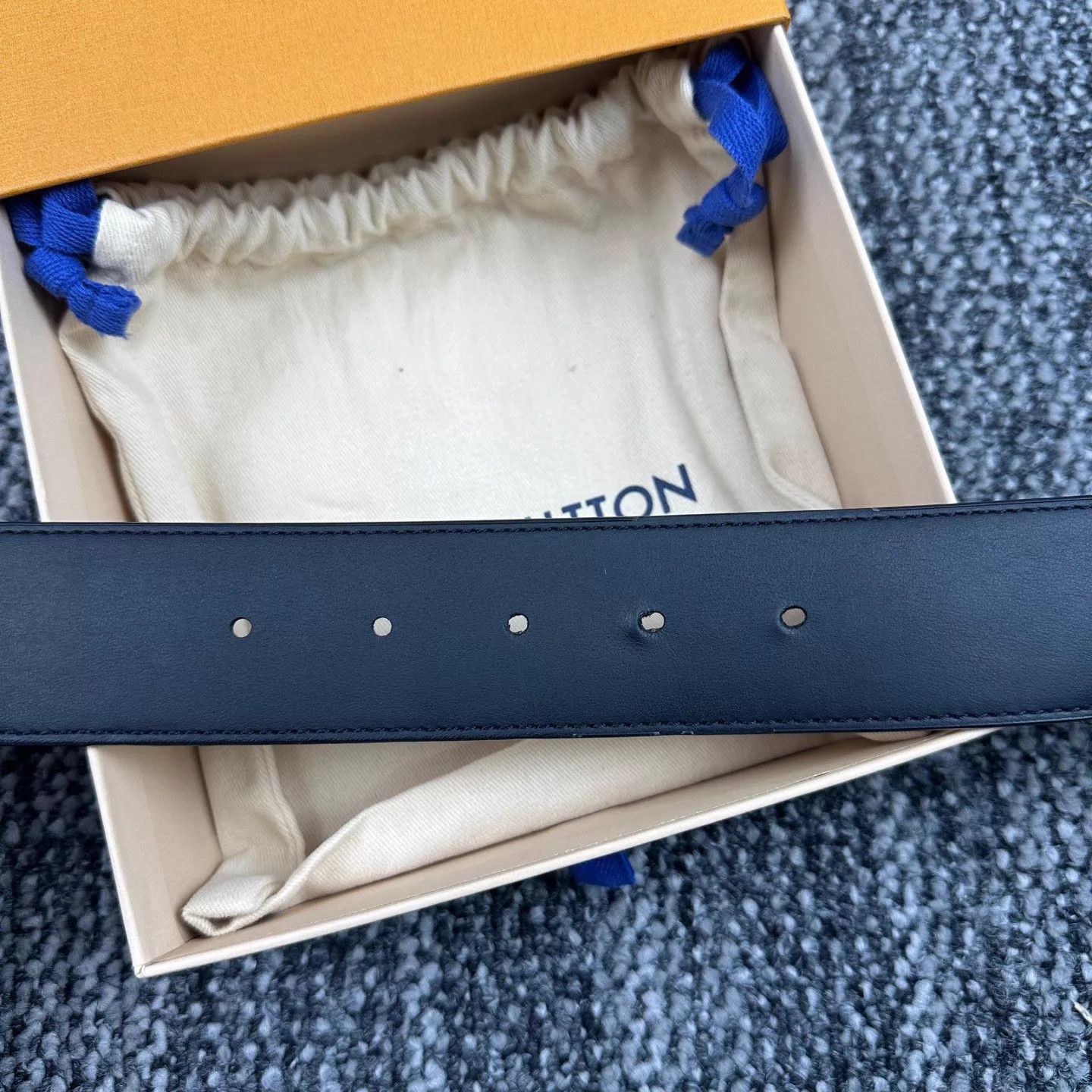 Louis Vuitton Louis Vuitton Black Monogram Belt 100cm 99 New Size ONE SIZE - 6 Thumbnail