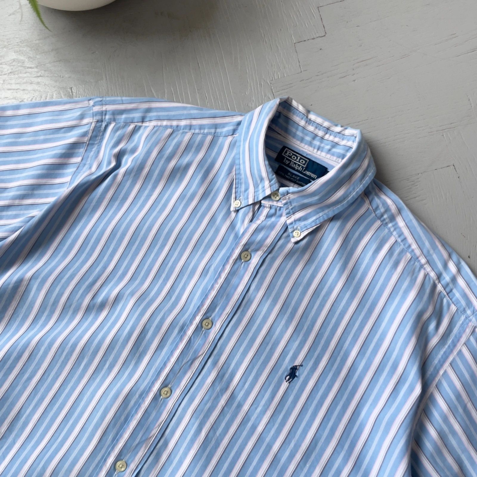 Polo Ralph Lauren Vintage Polo by Ralph Lauren Preppy Button Up Shirt Size US L / EU 52-54 / 3 - 4 Thumbnail