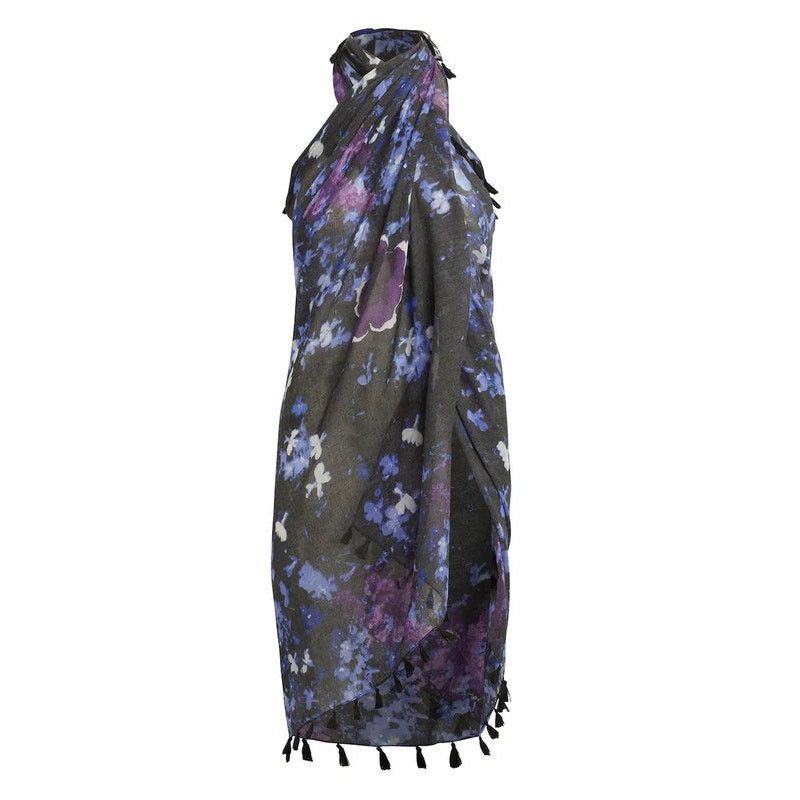 Other Peter Som Sarong Dream Floral Meteorite Swim Beach Coverup Size ONE SIZE - 2 Thumbnail