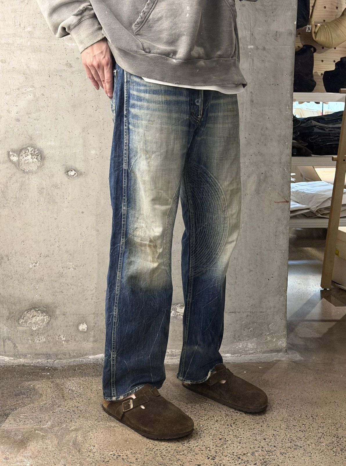 Prps Prps 紫制品 Sashiko Jeans Size US 32 / EU 48 - 2 Thumbnail
