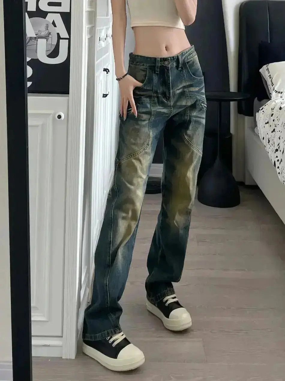 Japanese Brand Hip Hop Loose Multi Pocket Jeans Size US 32 / EU 48 - 4 Thumbnail