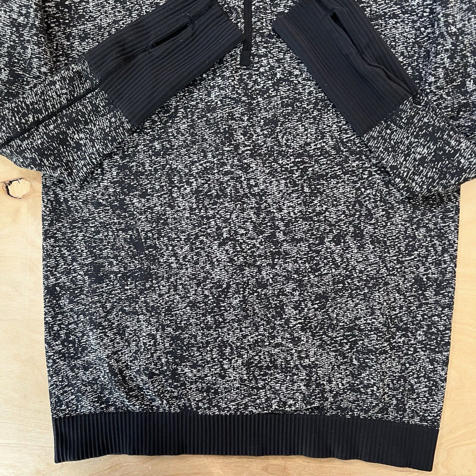 Lululemon Lululemon Rest Less Pullover 4 Black Half Zip Surge ABC Size S / US 4 / IT 40 - 5 Thumbnail