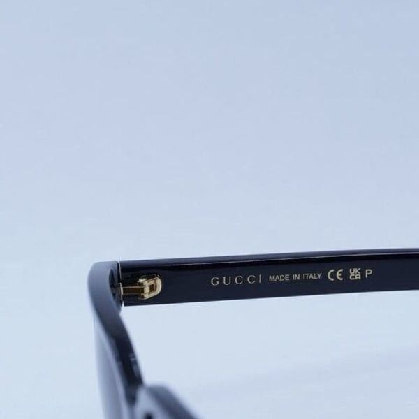 Gucci New Gucci GG1582SK 004 Sunglasses - Black Frame, Brown Size ONE SIZE - 5 Thumbnail